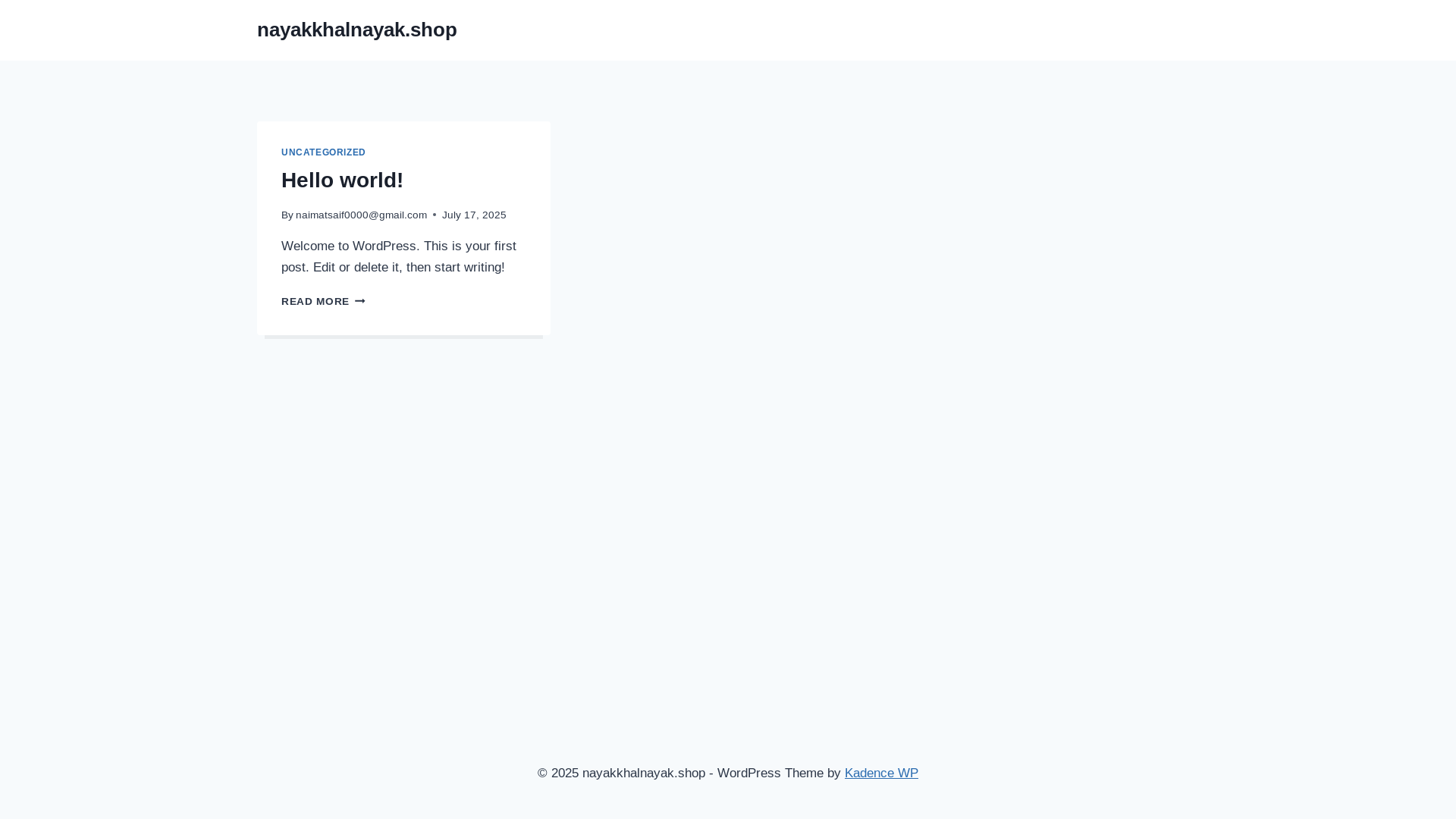 website screenshot of https://nayakkhalnayak.shop/