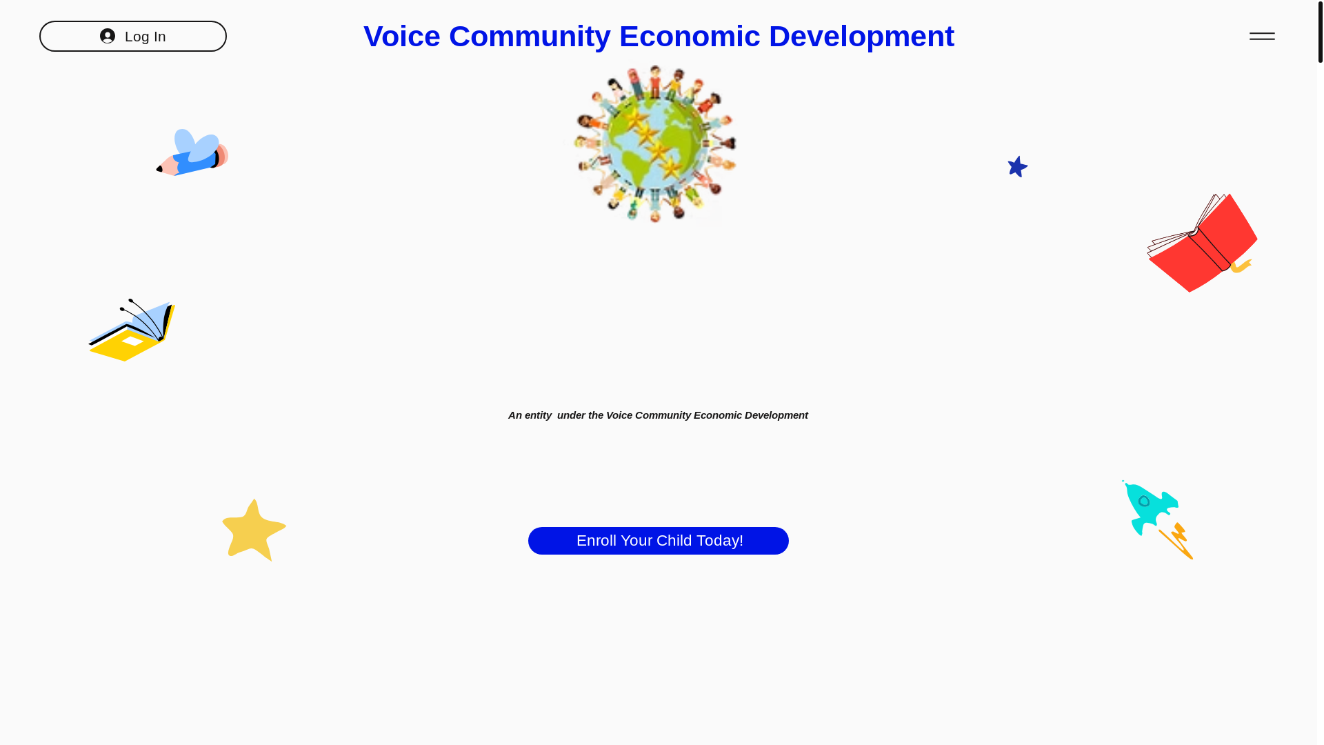website screenshot of https://voicecommunityedc.org/