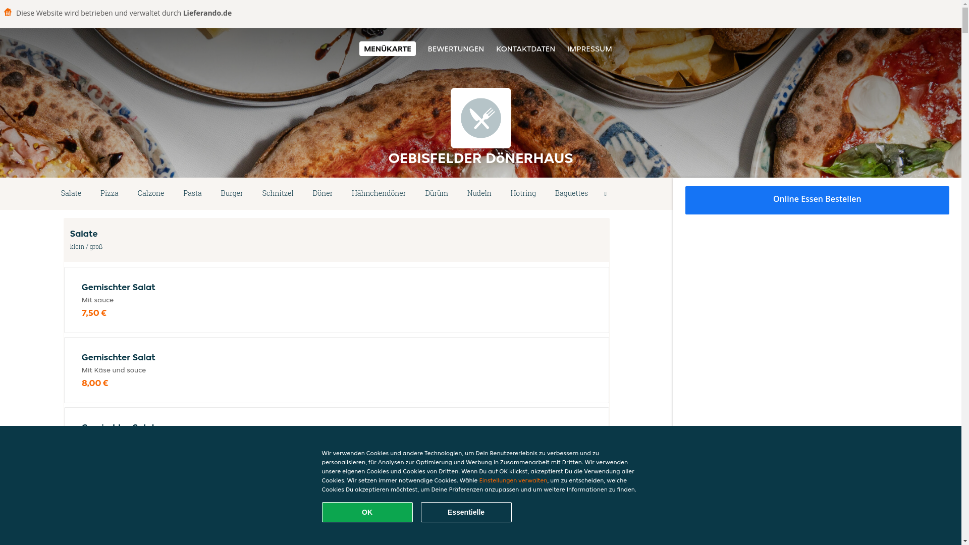 website screenshot of https://oebisfelderdonerhaus-oebisfelde.de/
