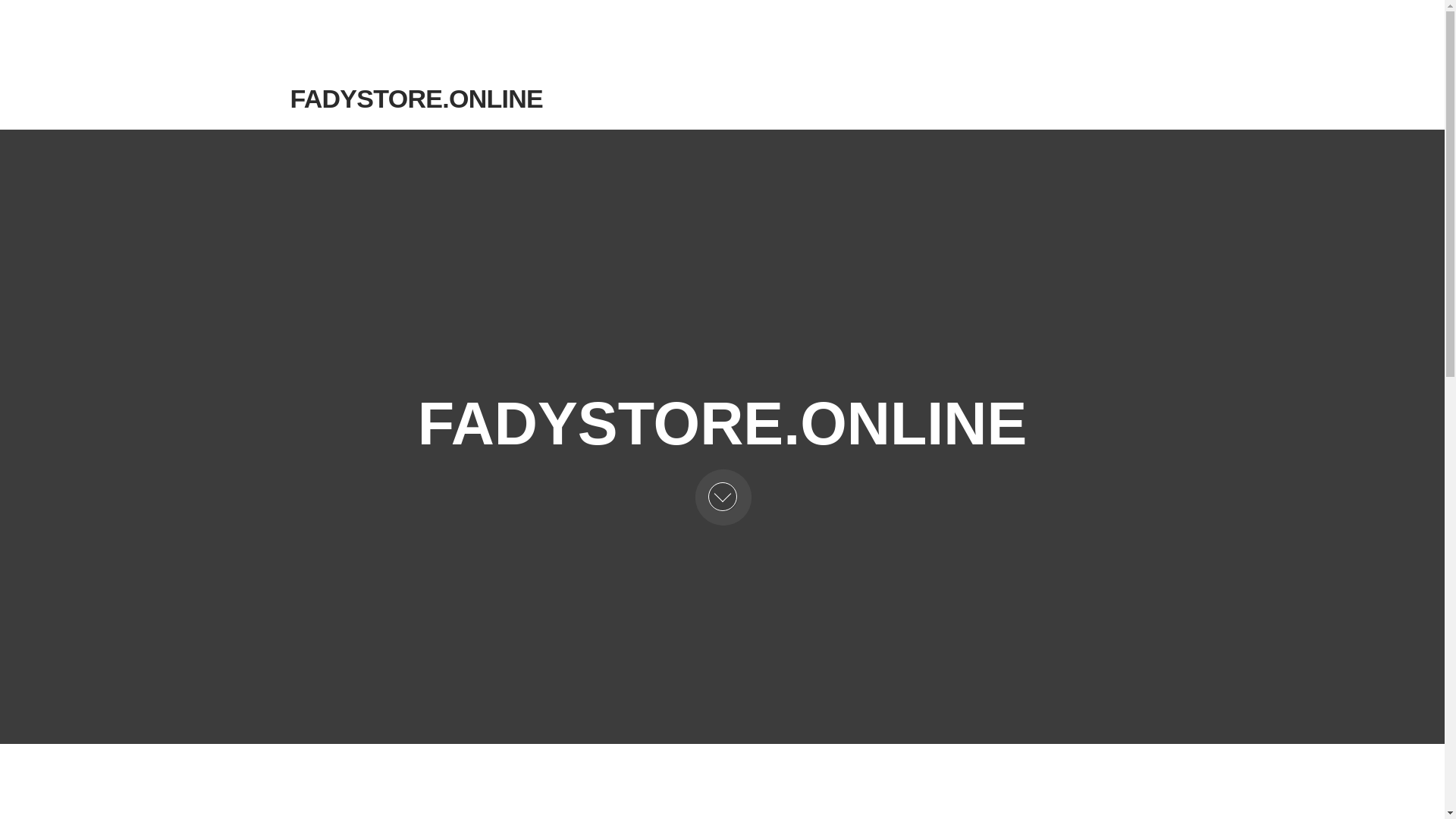 website screenshot of https://fadystore.online/