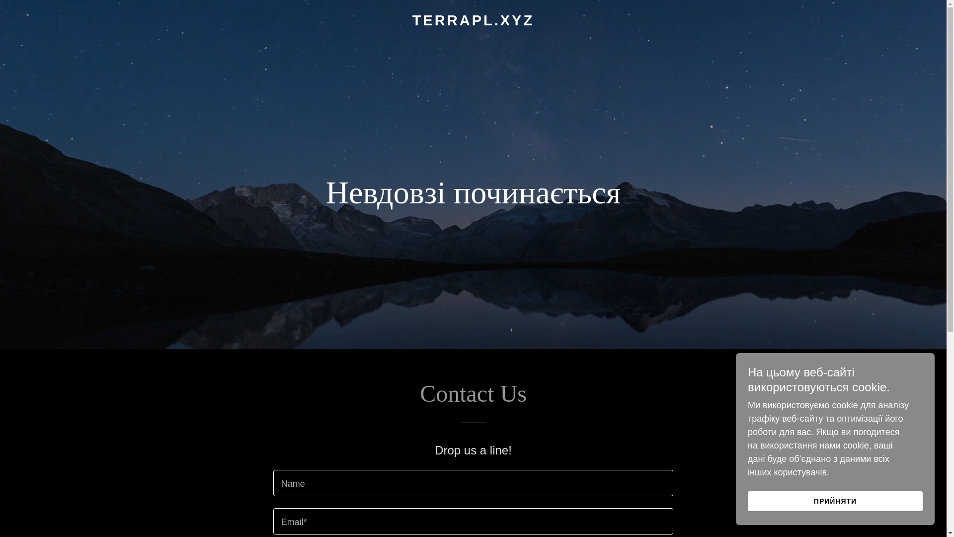 website screenshot of https://terrapl.xyz/
