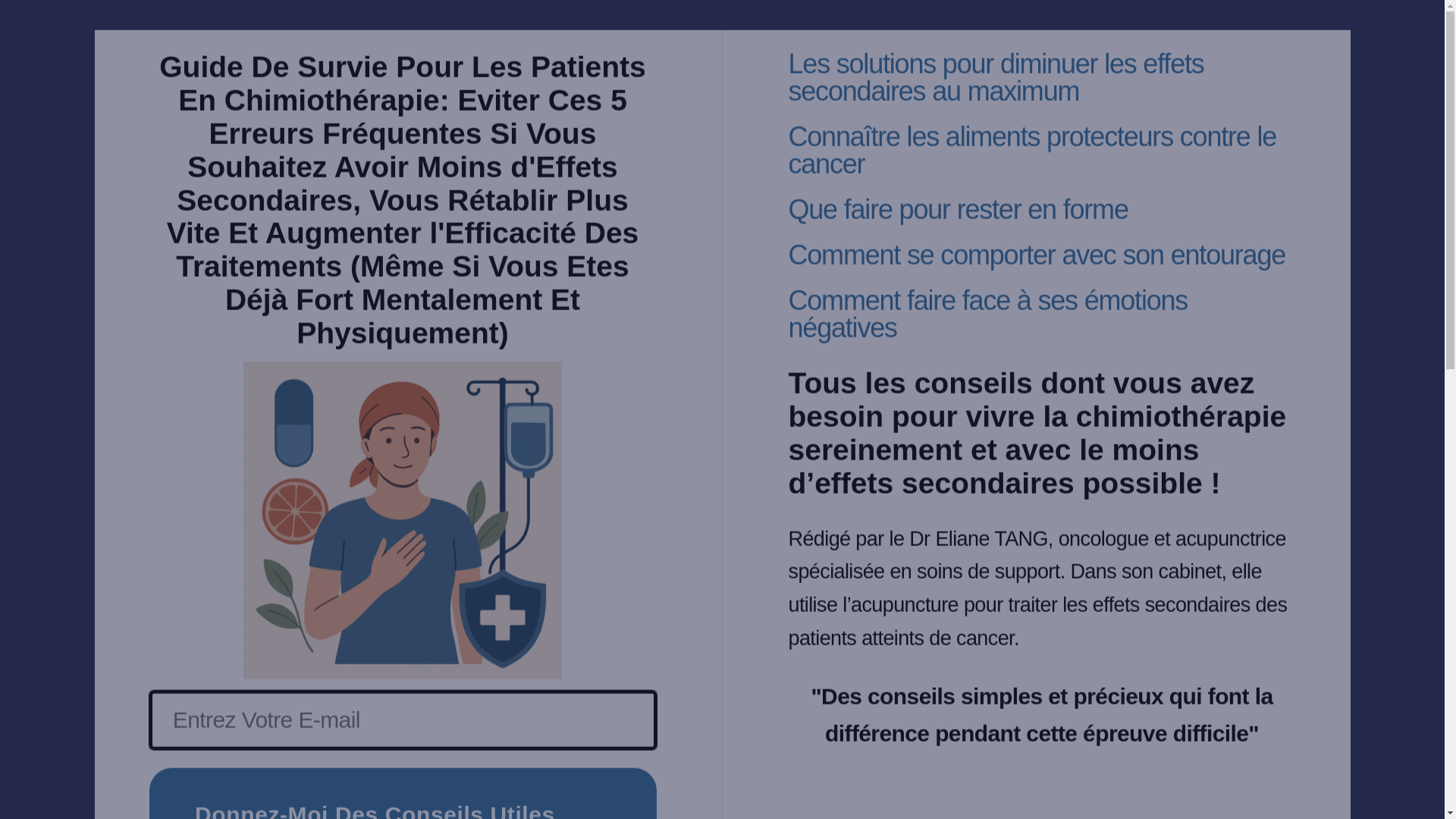 website screenshot of https://mieuxvivrechimio.com/