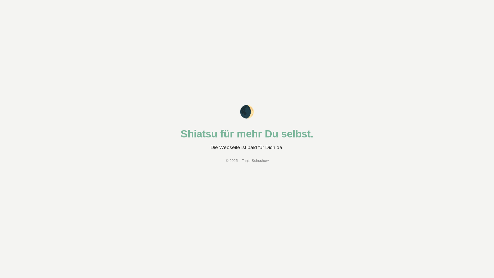 website screenshot of https://tanja-shiatsu.de/