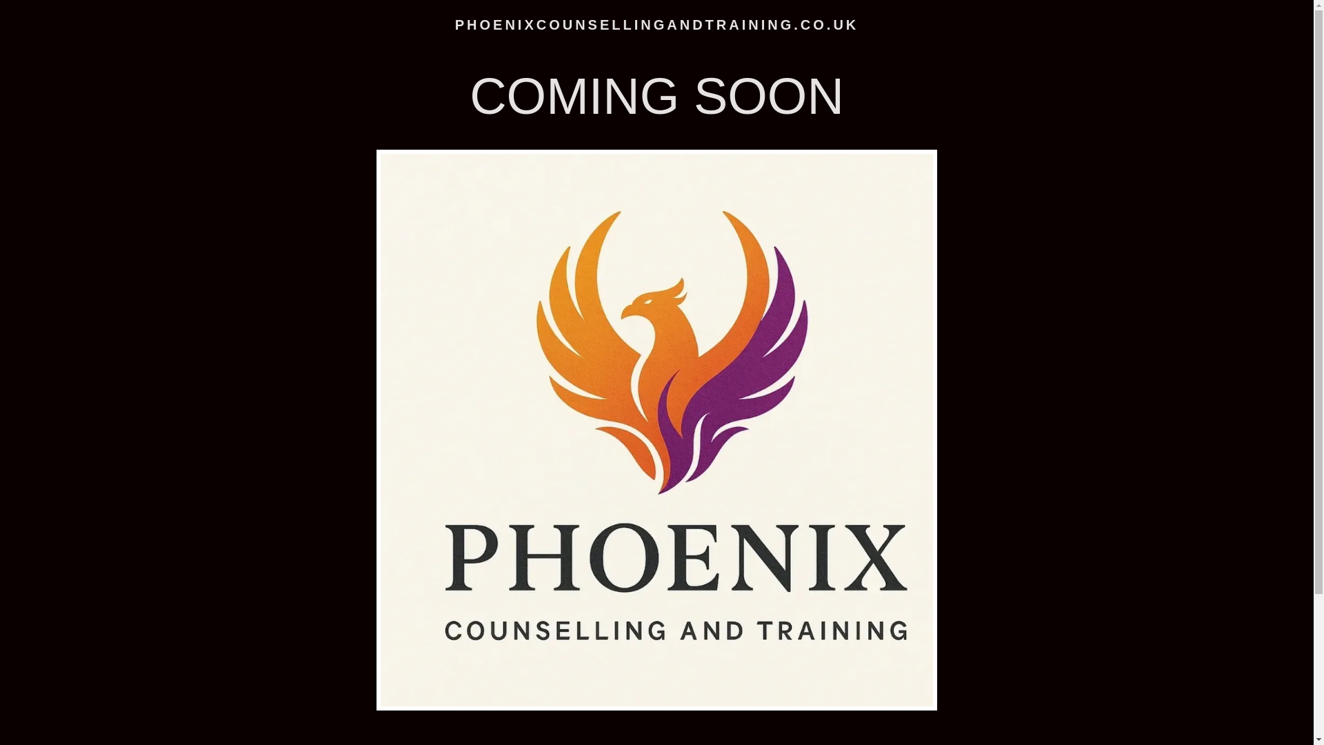 website screenshot of https://phoenixcounsellingandtraining.co.uk/