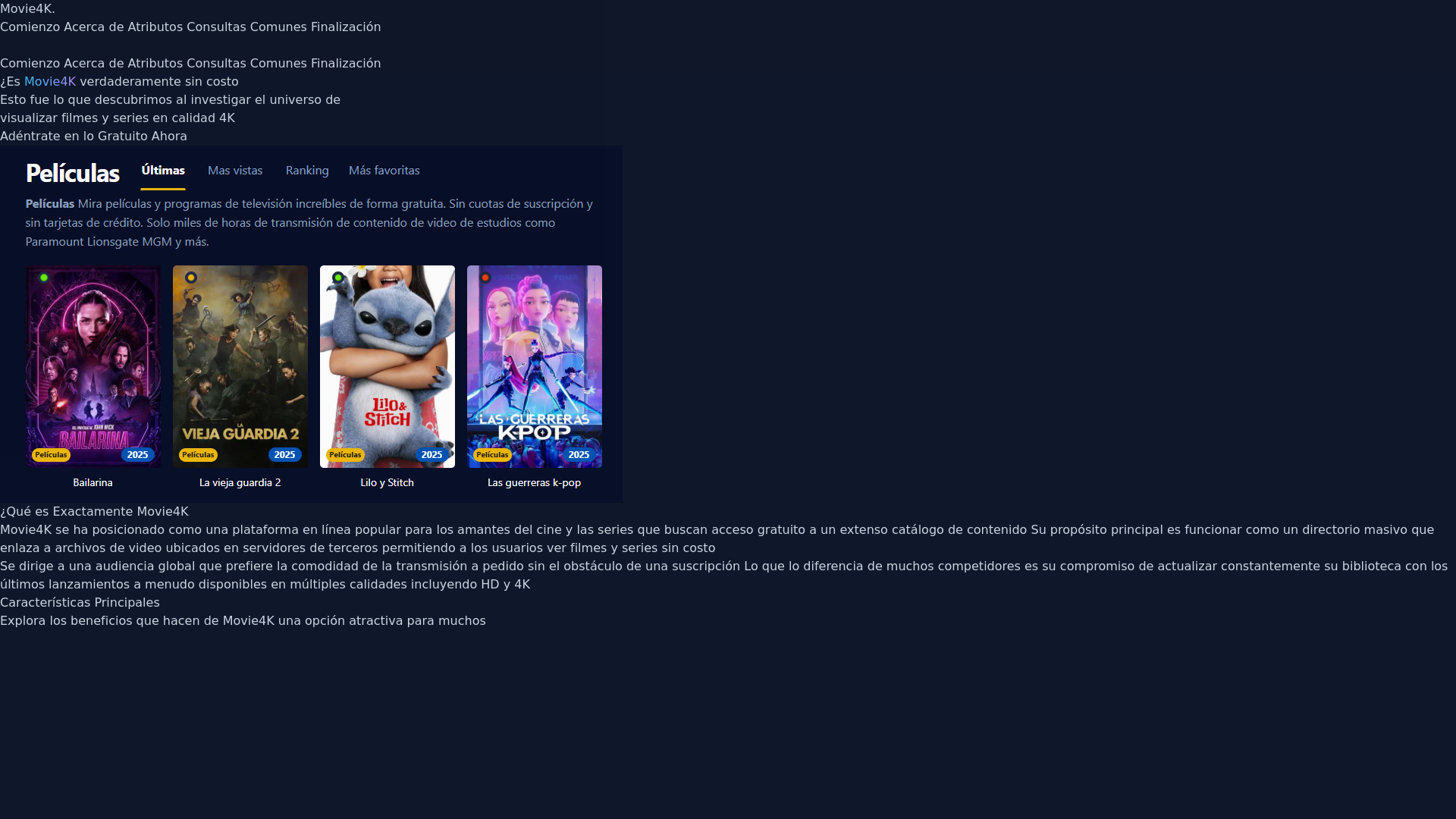 website screenshot of https://movie4k-ygop.pages.dev/