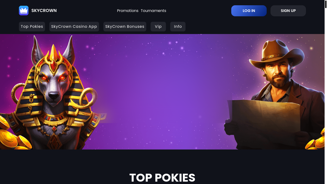 website screenshot of http://skycrown-casino-app.com/