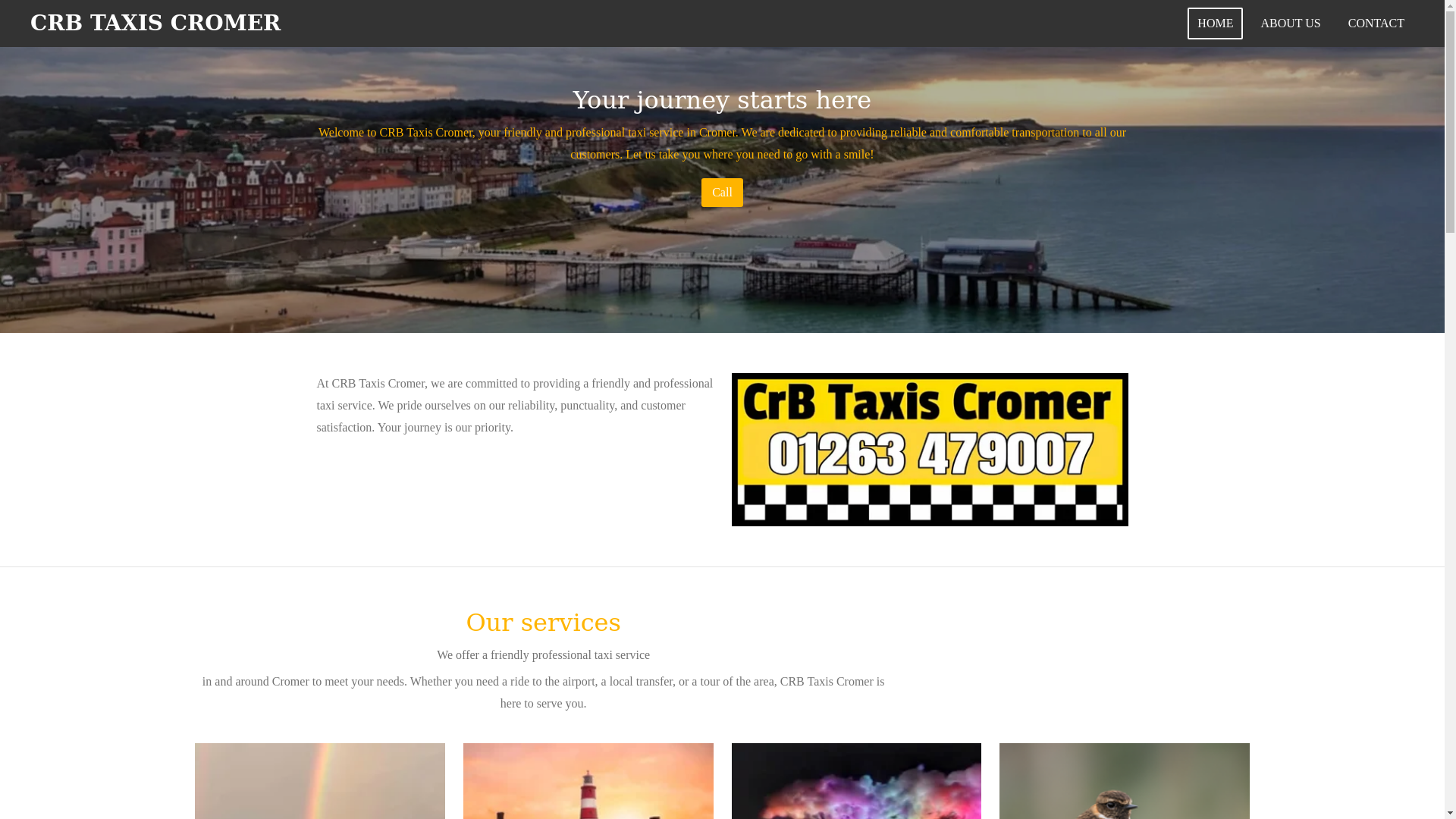 website screenshot of https://crbtaxis-cromer.com/