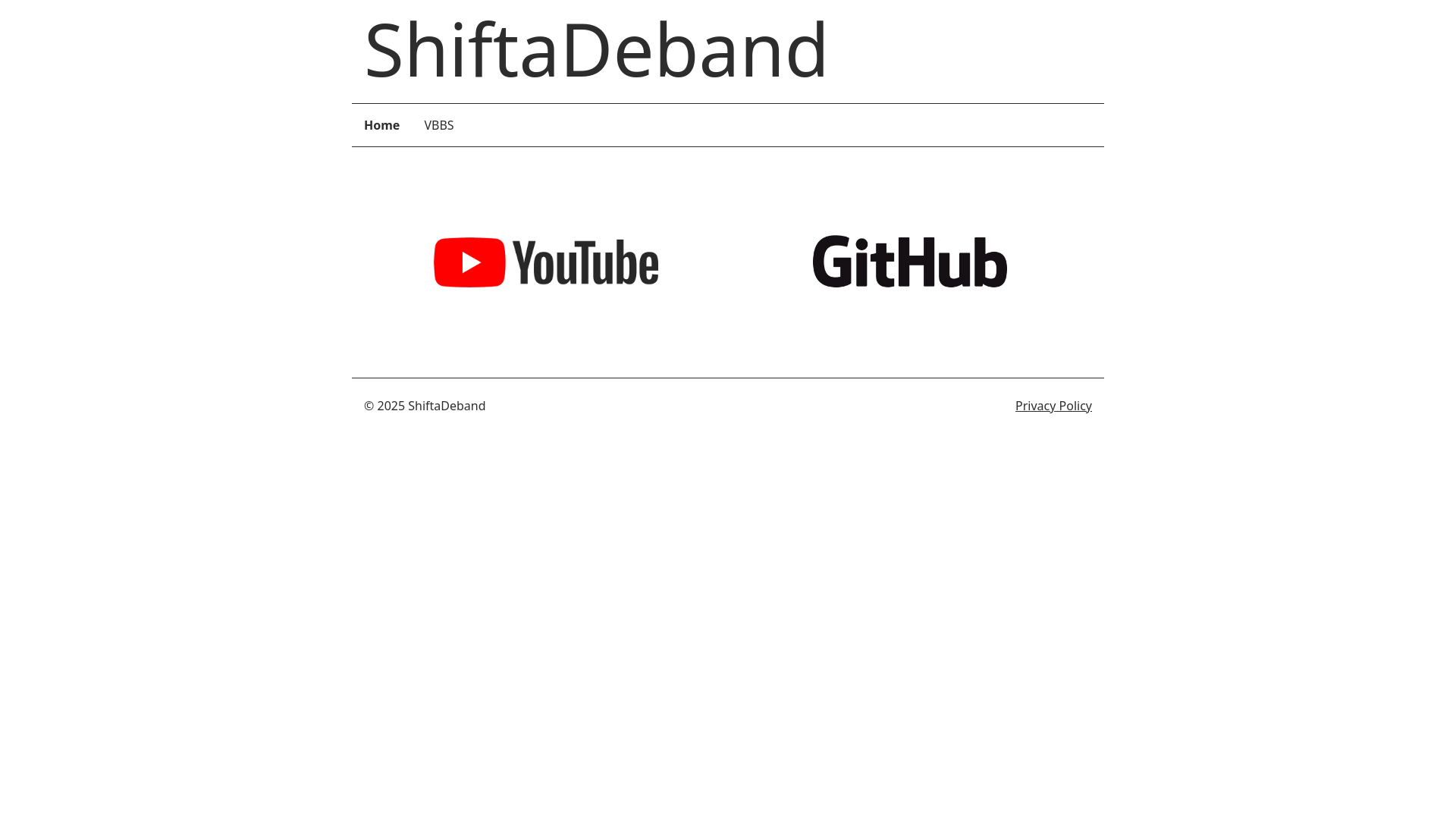 website screenshot of https://shiftadeband-com.pages.dev/