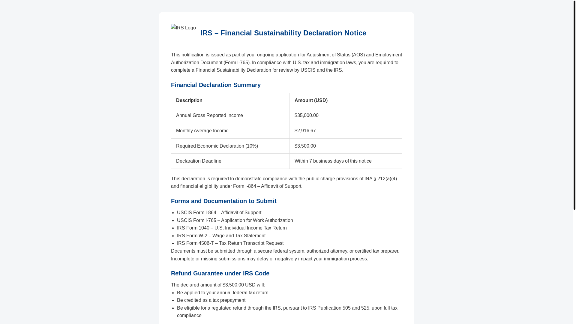 website screenshot of https://irs-securesupportgov.cloud/