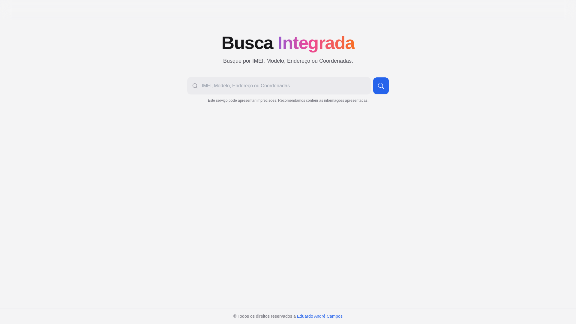 website screenshot of https://busca-integrada.pages.dev/