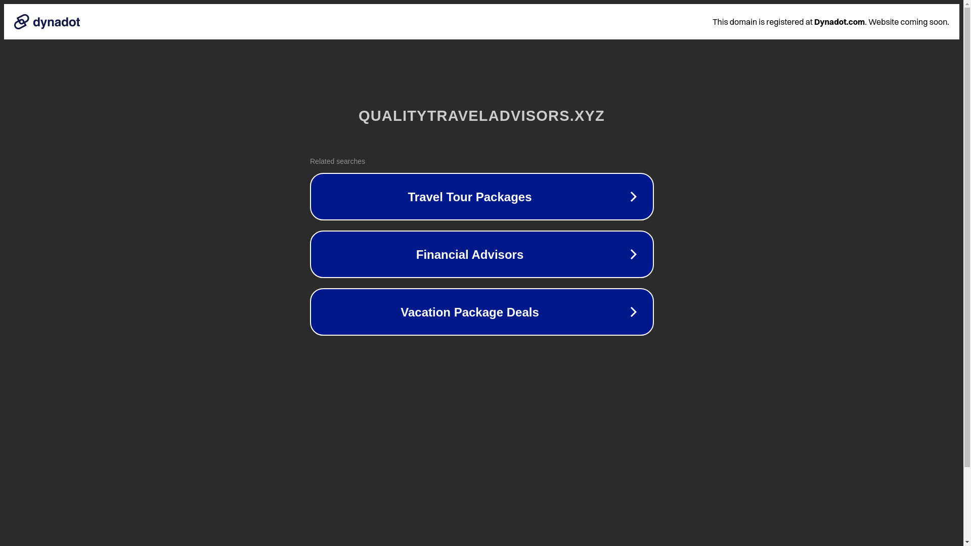 website screenshot of https://qualitytraveladvisors.xyz/