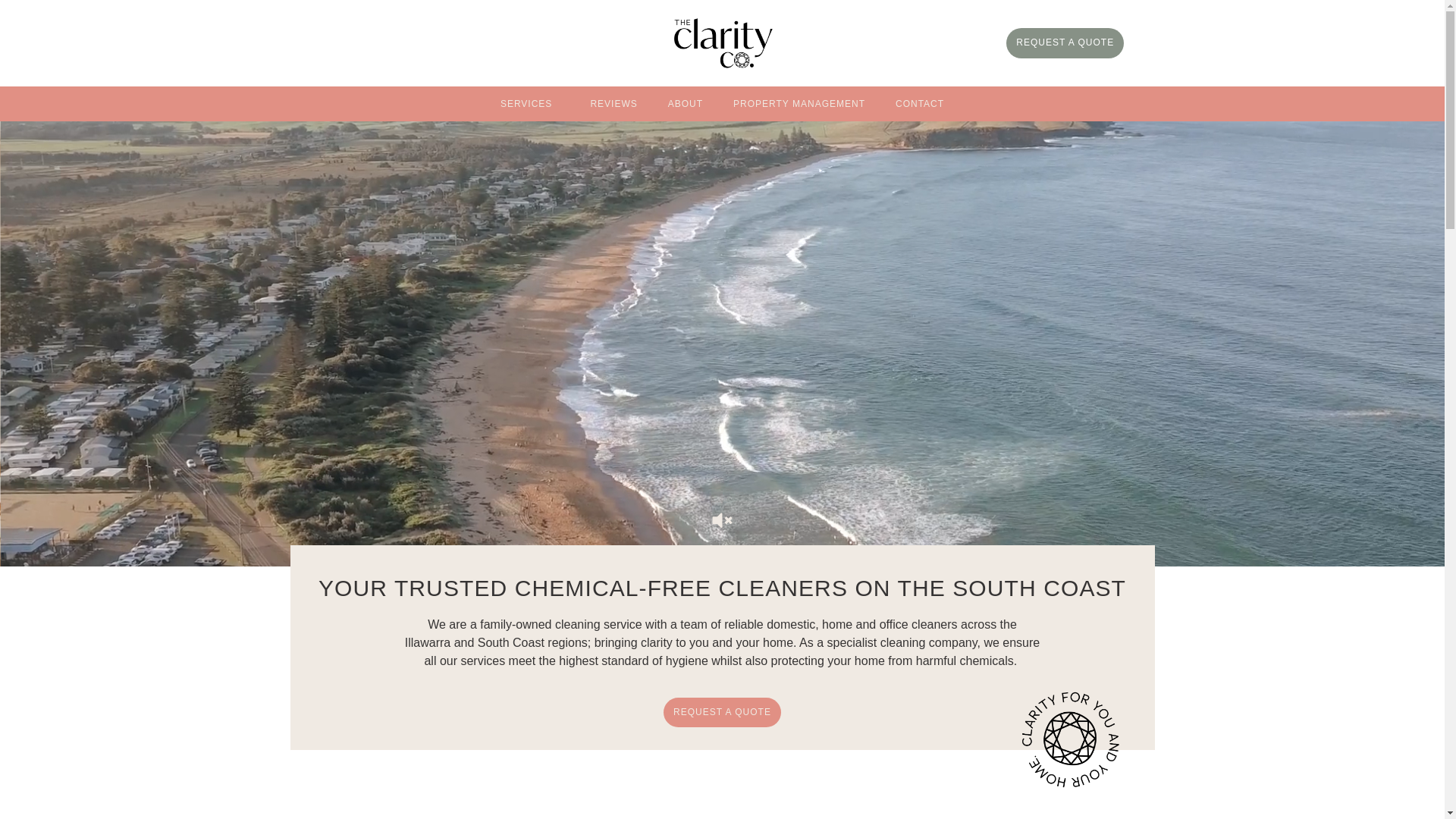 website screenshot of https://theclarityco.online/