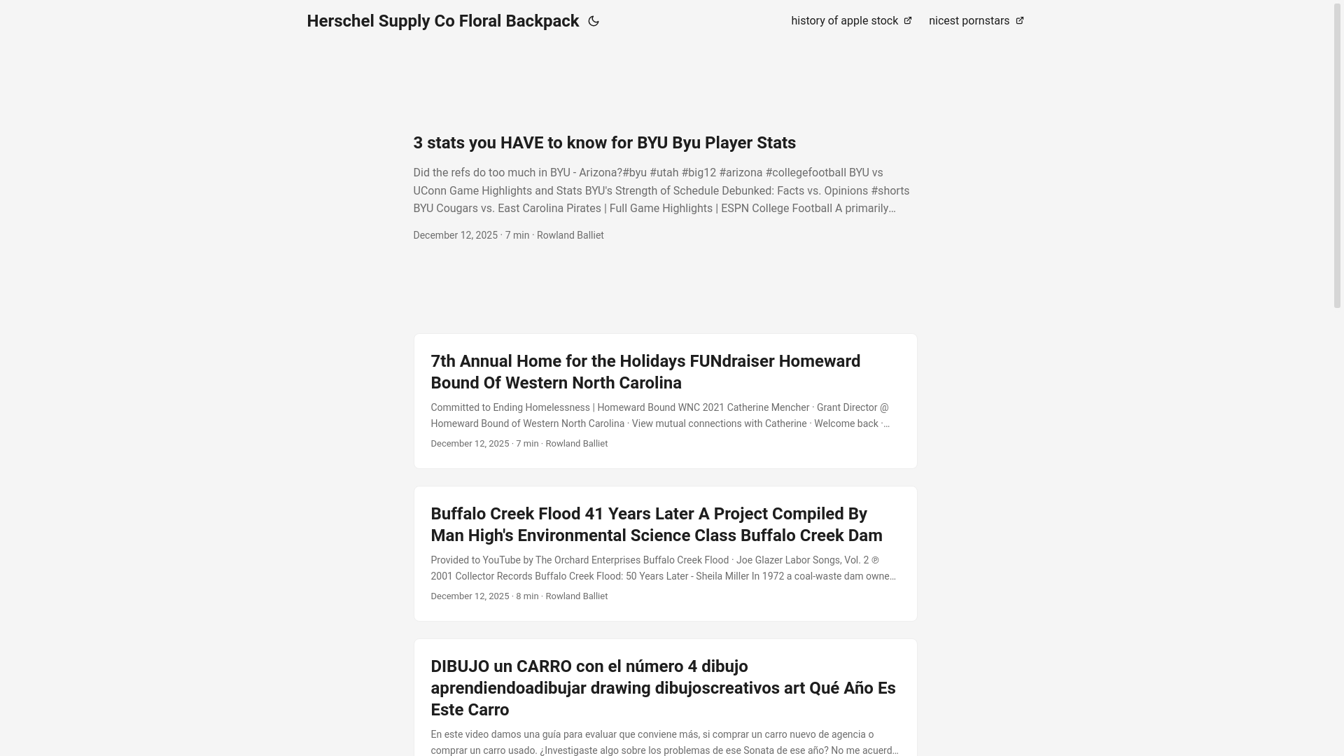 website screenshot of https://herschelsupplycofloralbackpack.pages.dev/