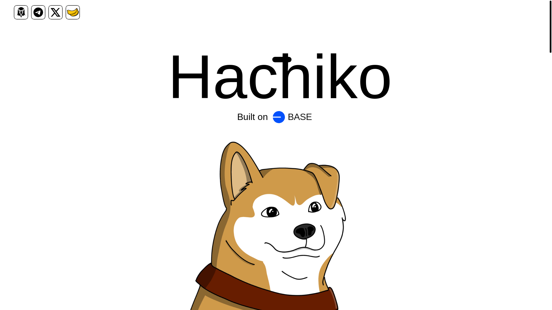 website screenshot of https://xn--basedhachik-v9b.xyz/