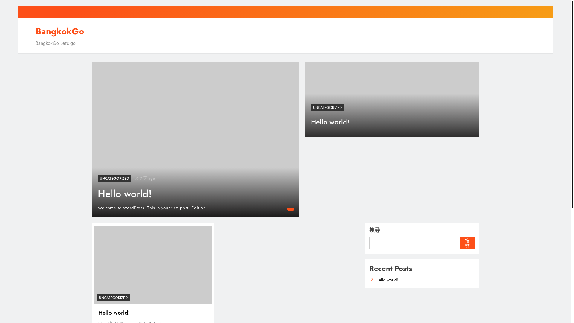 website screenshot of https://bangkokgo.net/