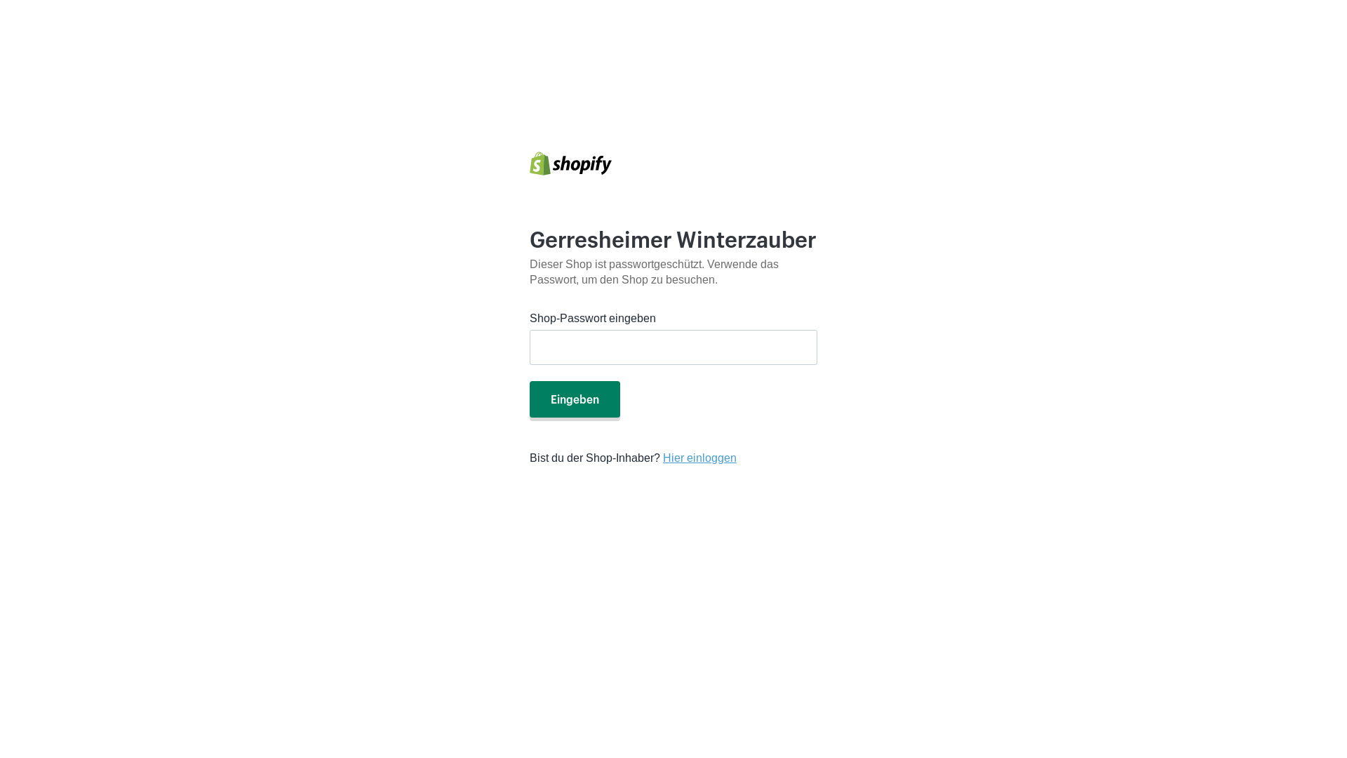 website screenshot of https://gerresheimer-winterzauber.de/