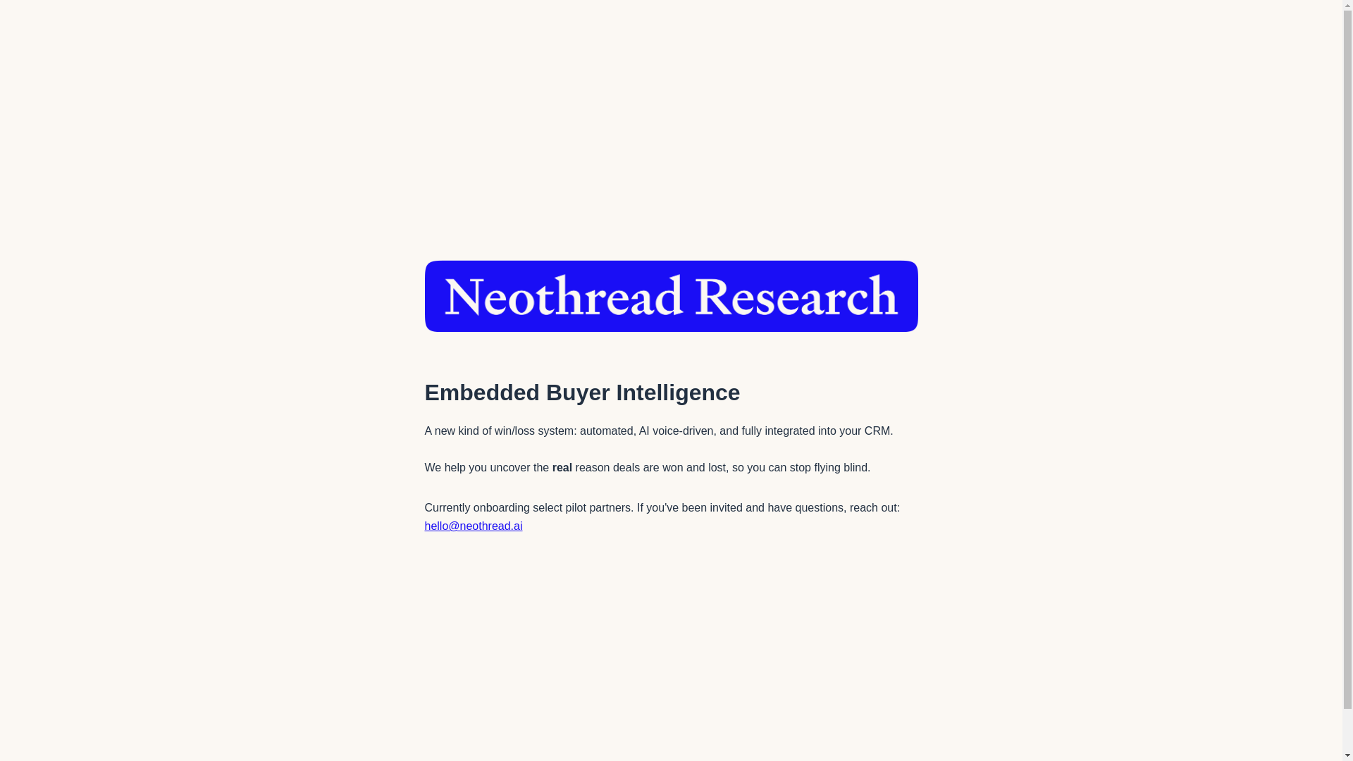 website screenshot of https://neothread-landing.pages.dev/