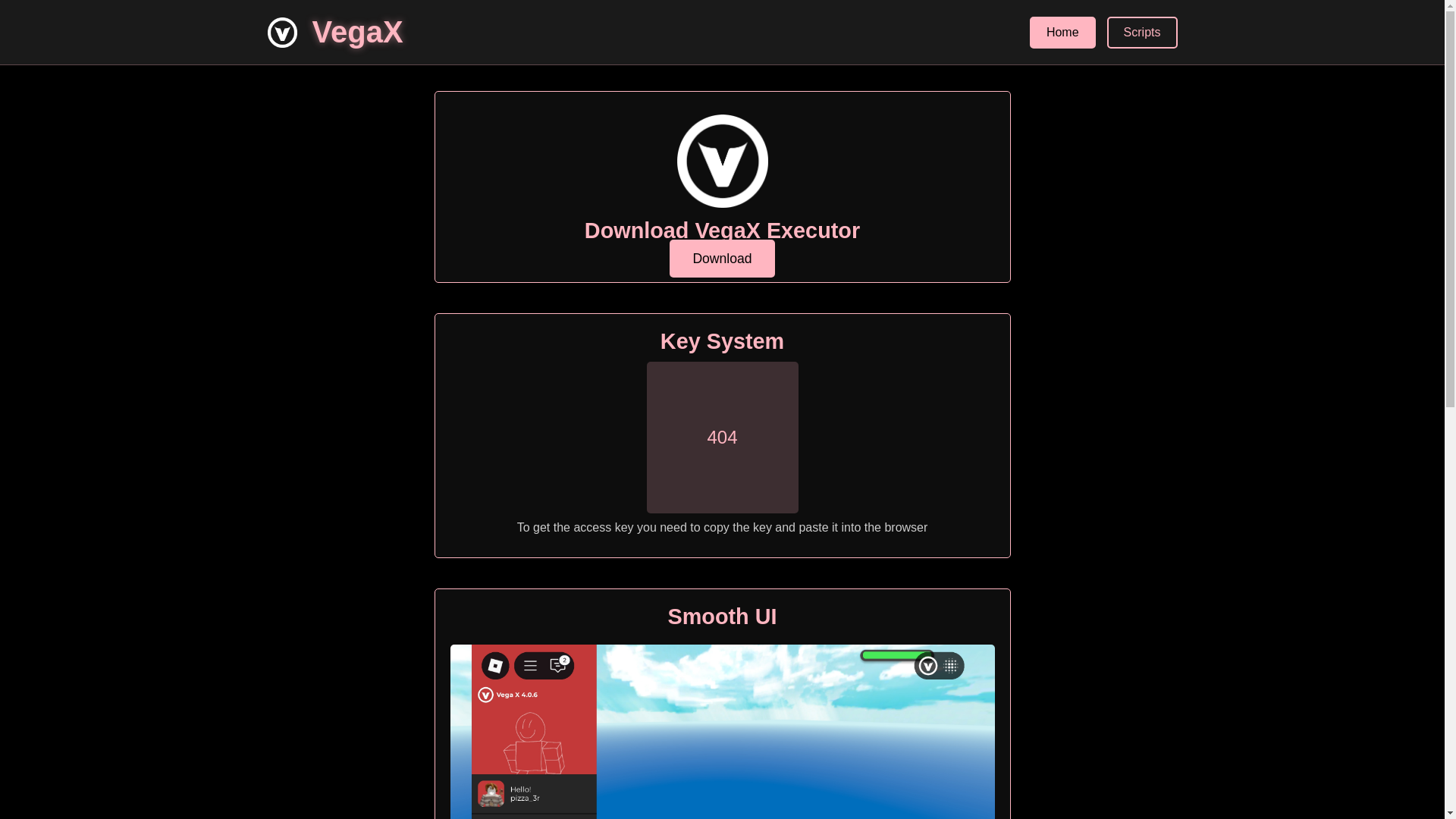 website screenshot of https://vegax.pages.dev/