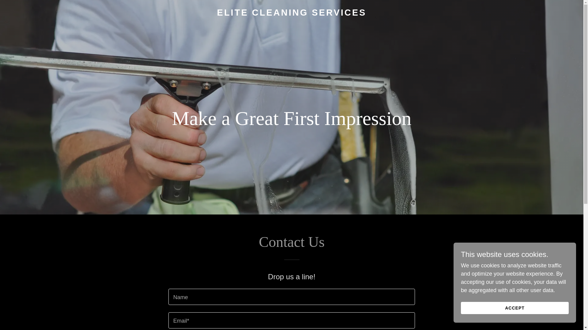 website screenshot of https://elitecleaningservices.pro/
