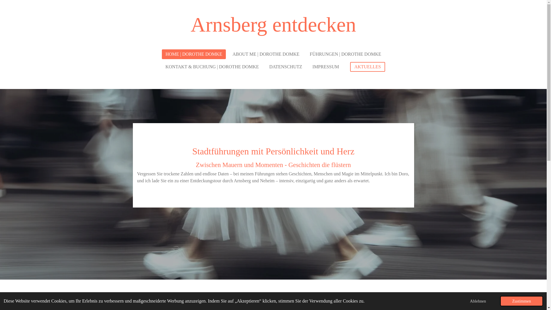 website screenshot of https://arnsbergentdecken.de/