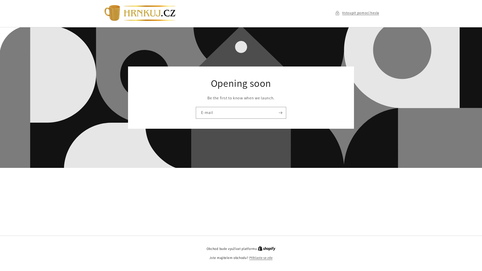 website screenshot of https://hrnkuj.cz/