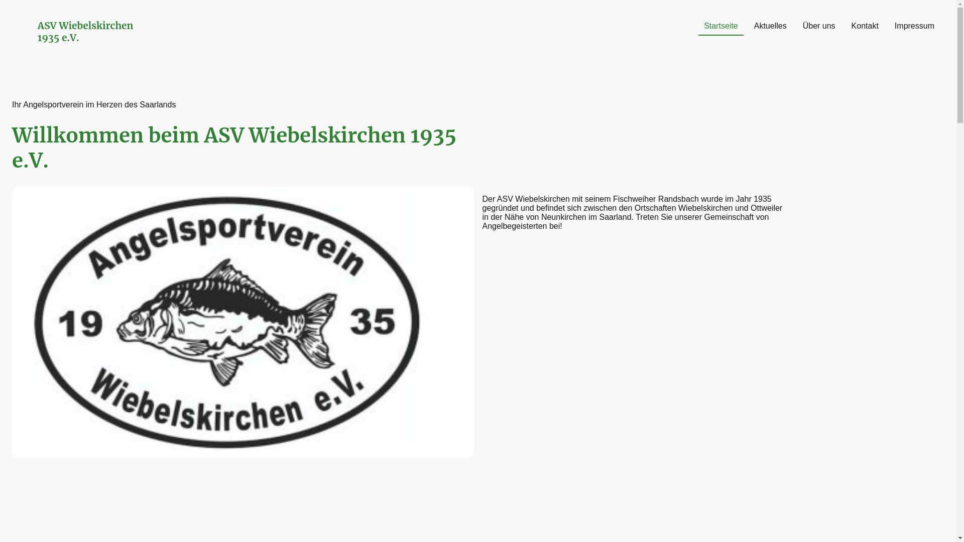 website screenshot of https://asv-wiebelskirchen.de/