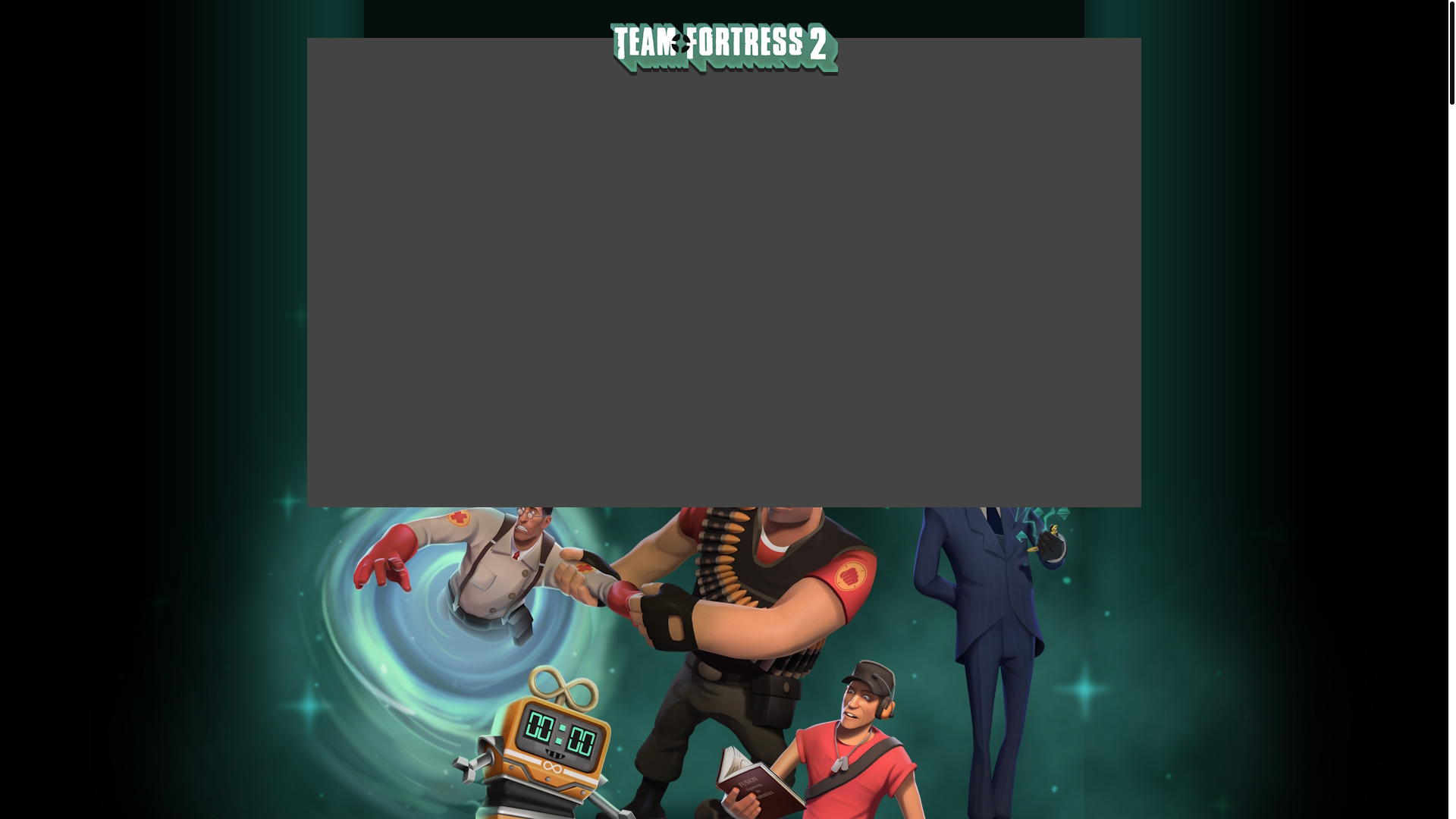 website screenshot of https://particle-tf2.com/
