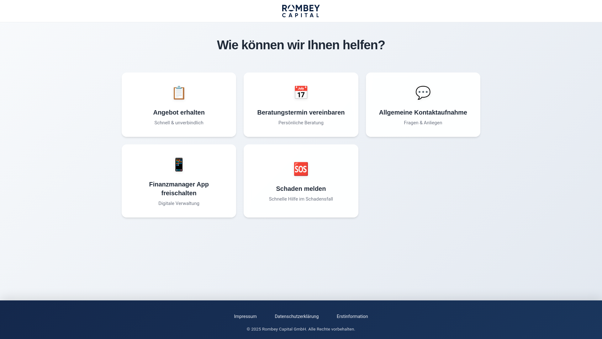 website screenshot of https://anfrage-rc.pages.dev/