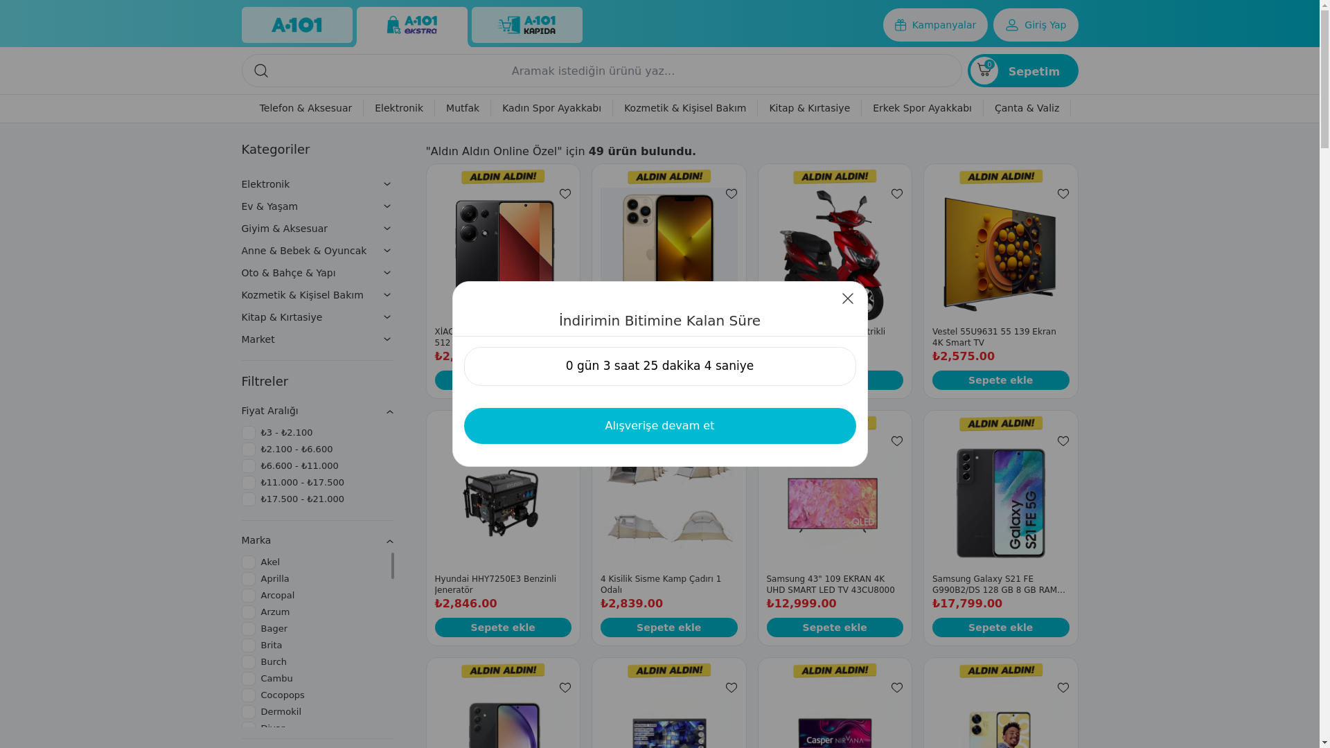 website screenshot of https://telefondafirsatfiyati.cfd/