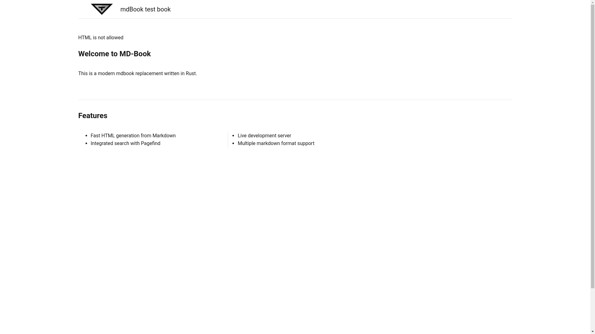 website screenshot of https://md-book.pages.dev/