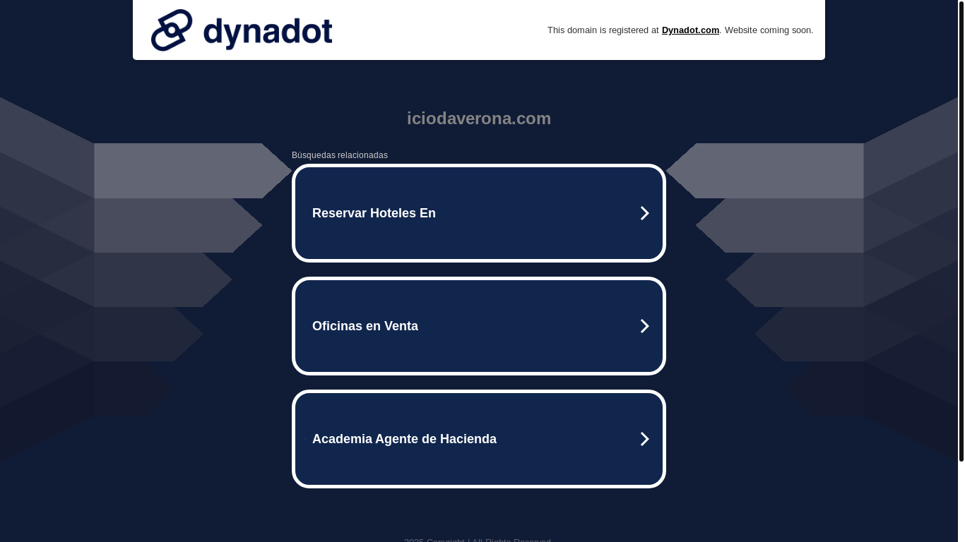 website screenshot of https://iciodaverona.com/