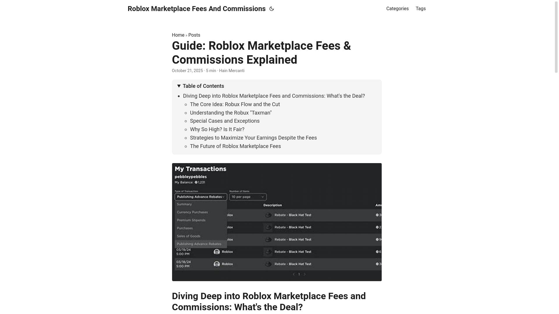 website screenshot of https://roblox-marketplace-fees-and-commissions.pages.dev/