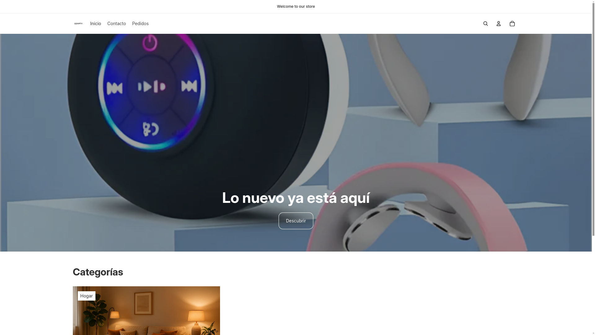 website screenshot of https://comftyplace.com/