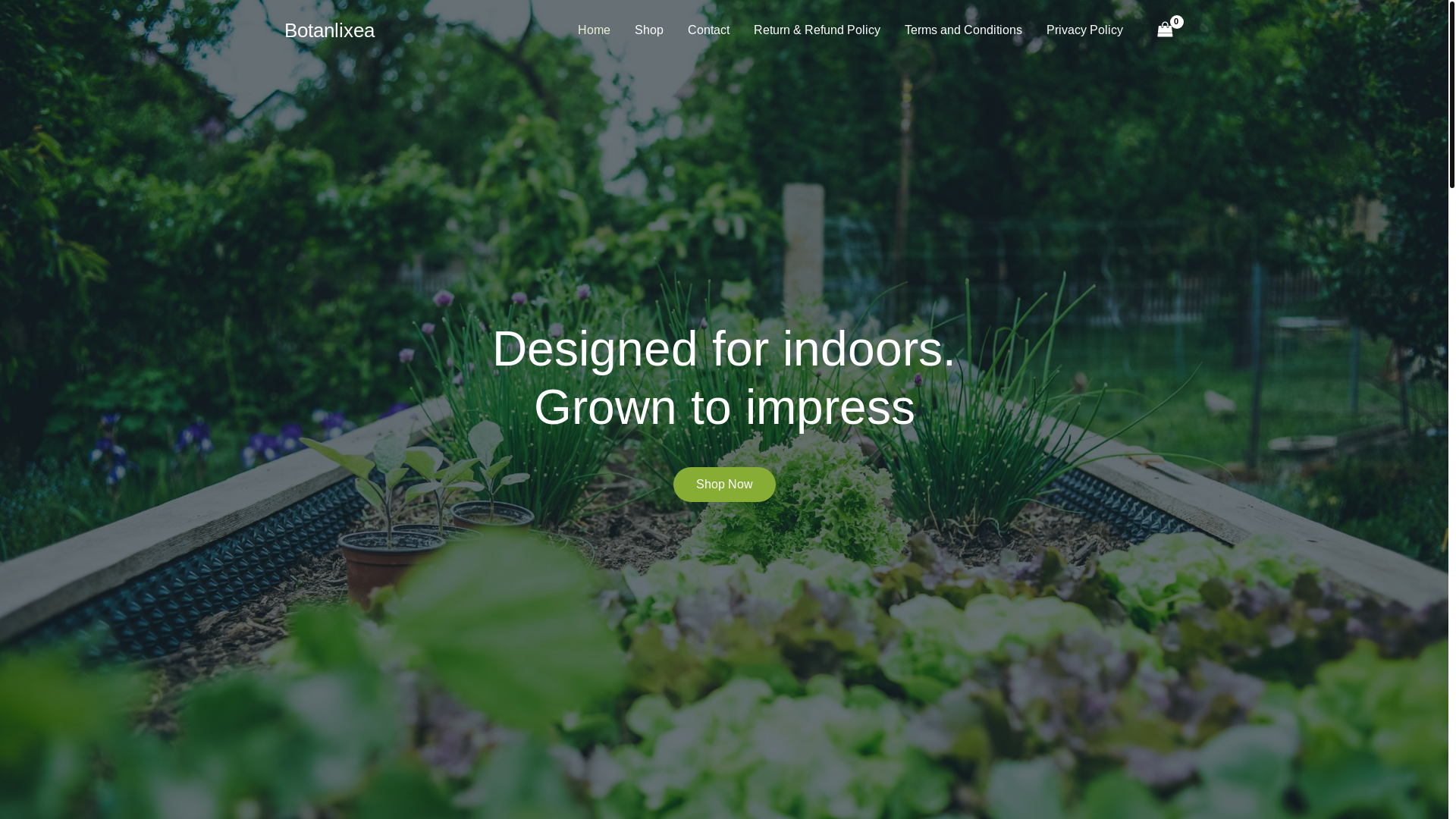 website screenshot of https://botanlixea.com/