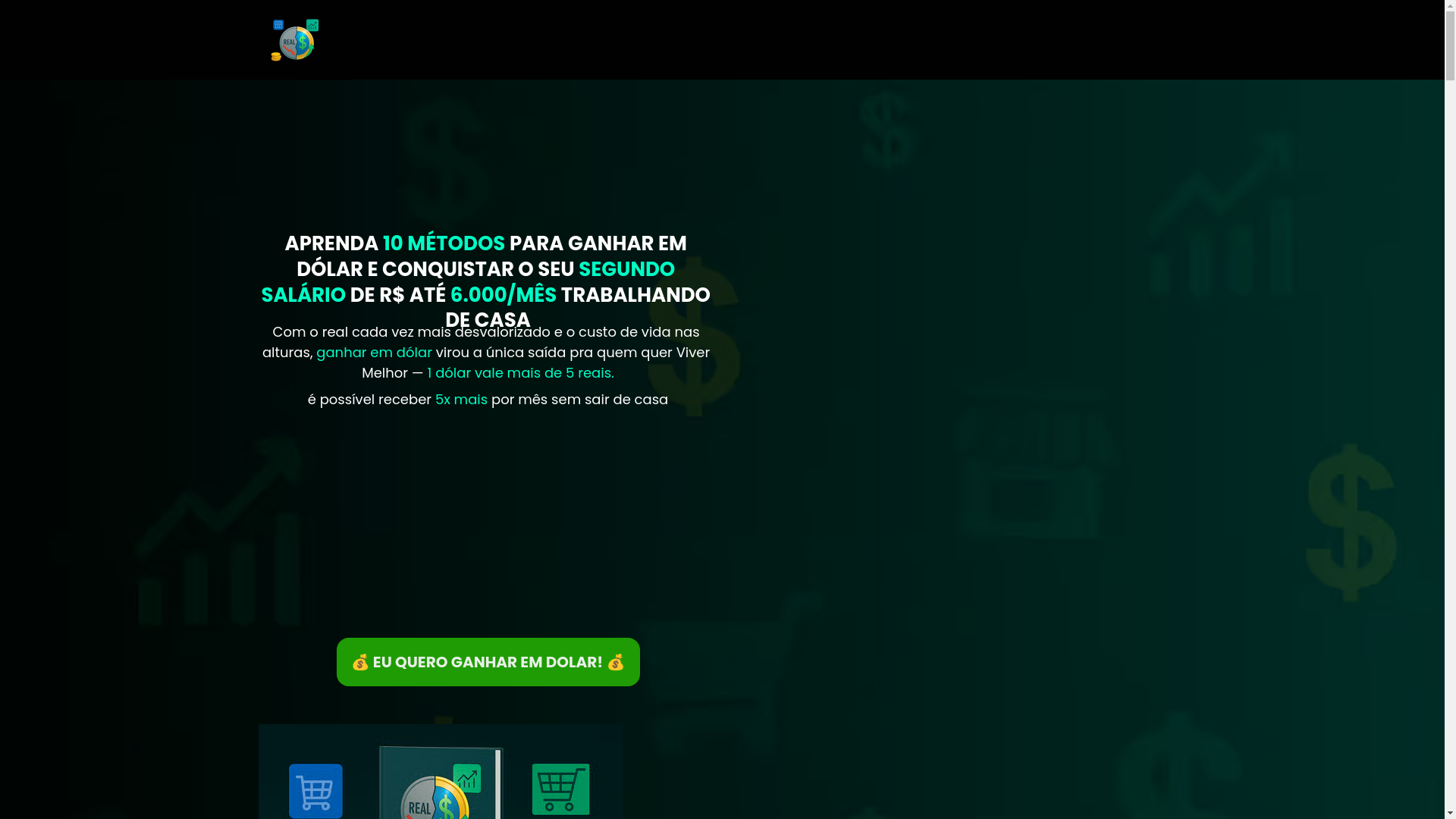 website screenshot of https://manualdodolar.com.br/