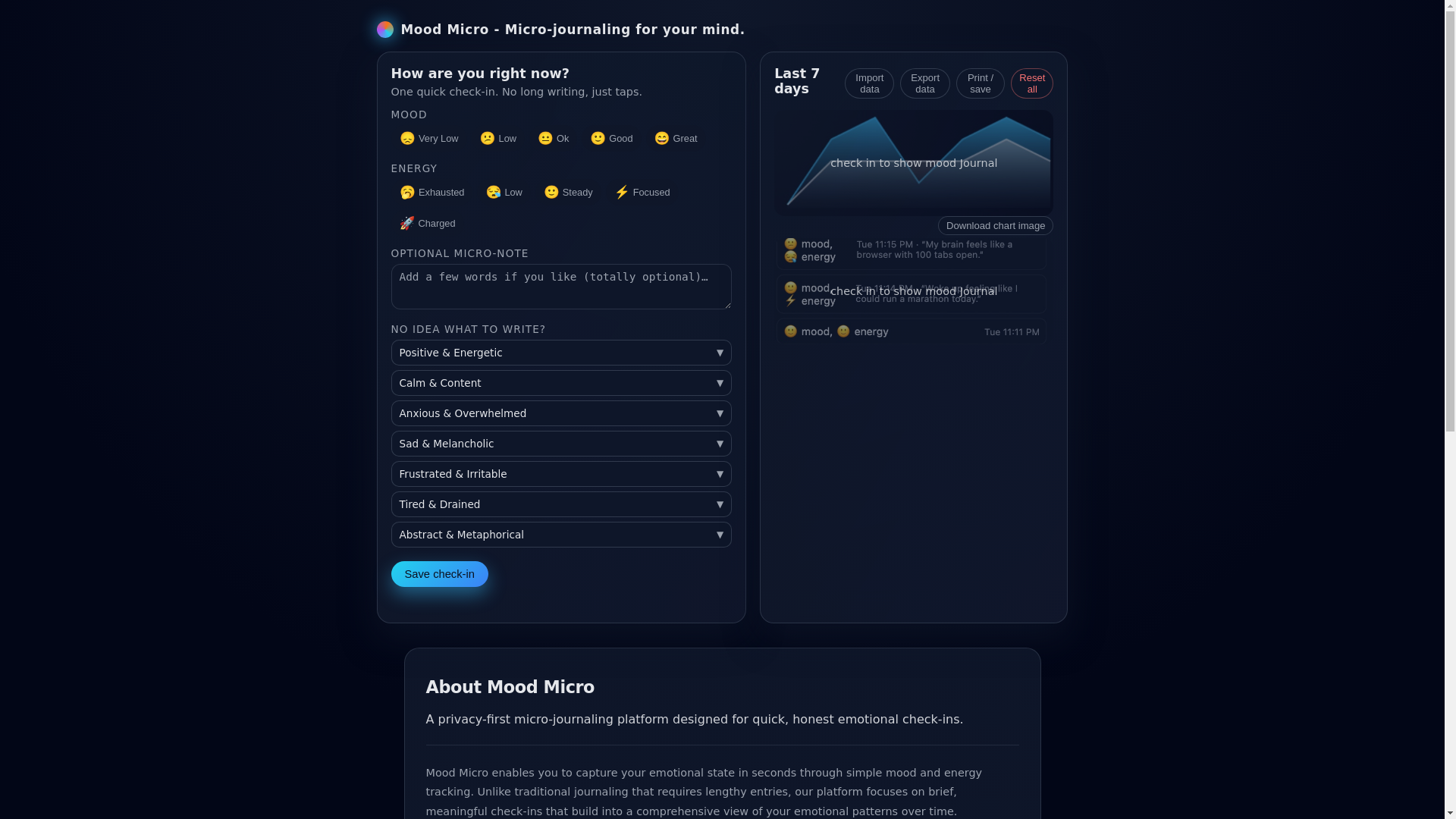 website screenshot of https://moodmicro.fit/