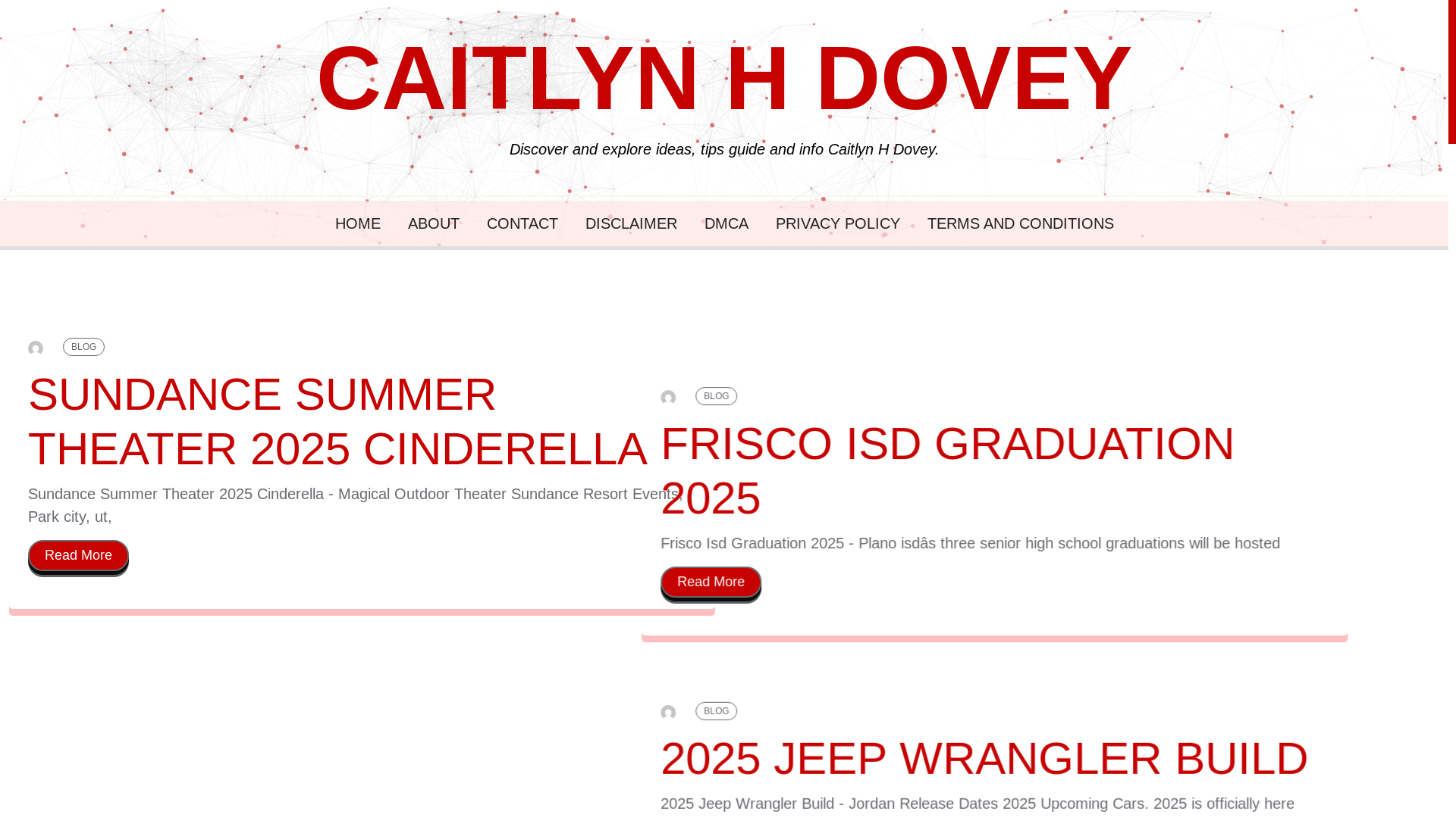 website screenshot of https://caitlynhdovey.pages.dev/