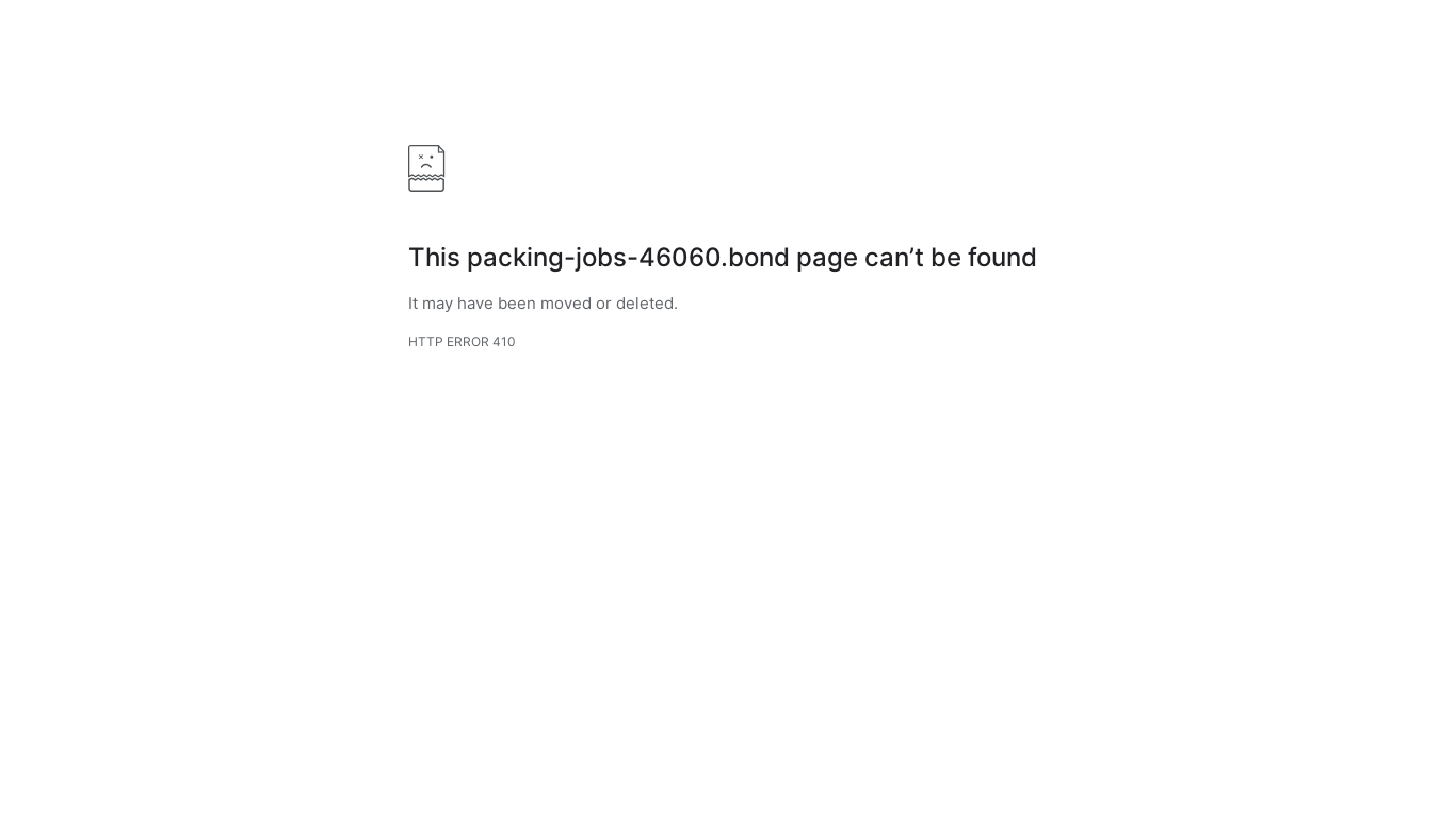 website screenshot of https://packing-jobs-46060.bond/