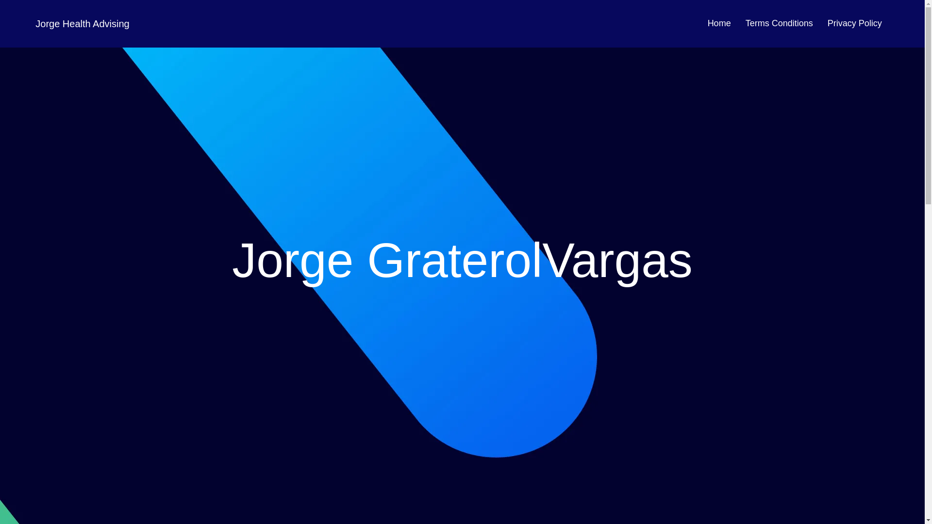 website screenshot of https://jorgehealthadvising.com/