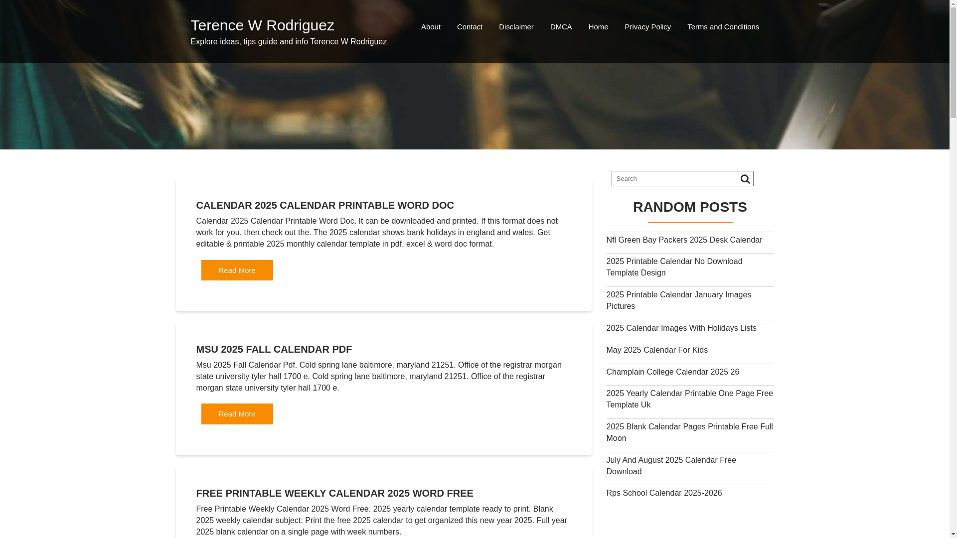 website screenshot of https://terencewrodriguezs.pages.dev/