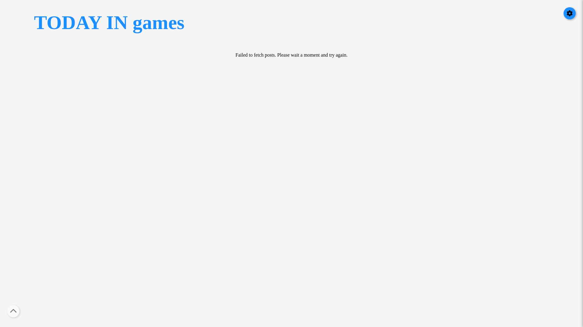 website screenshot of https://games-feed.pages.dev/