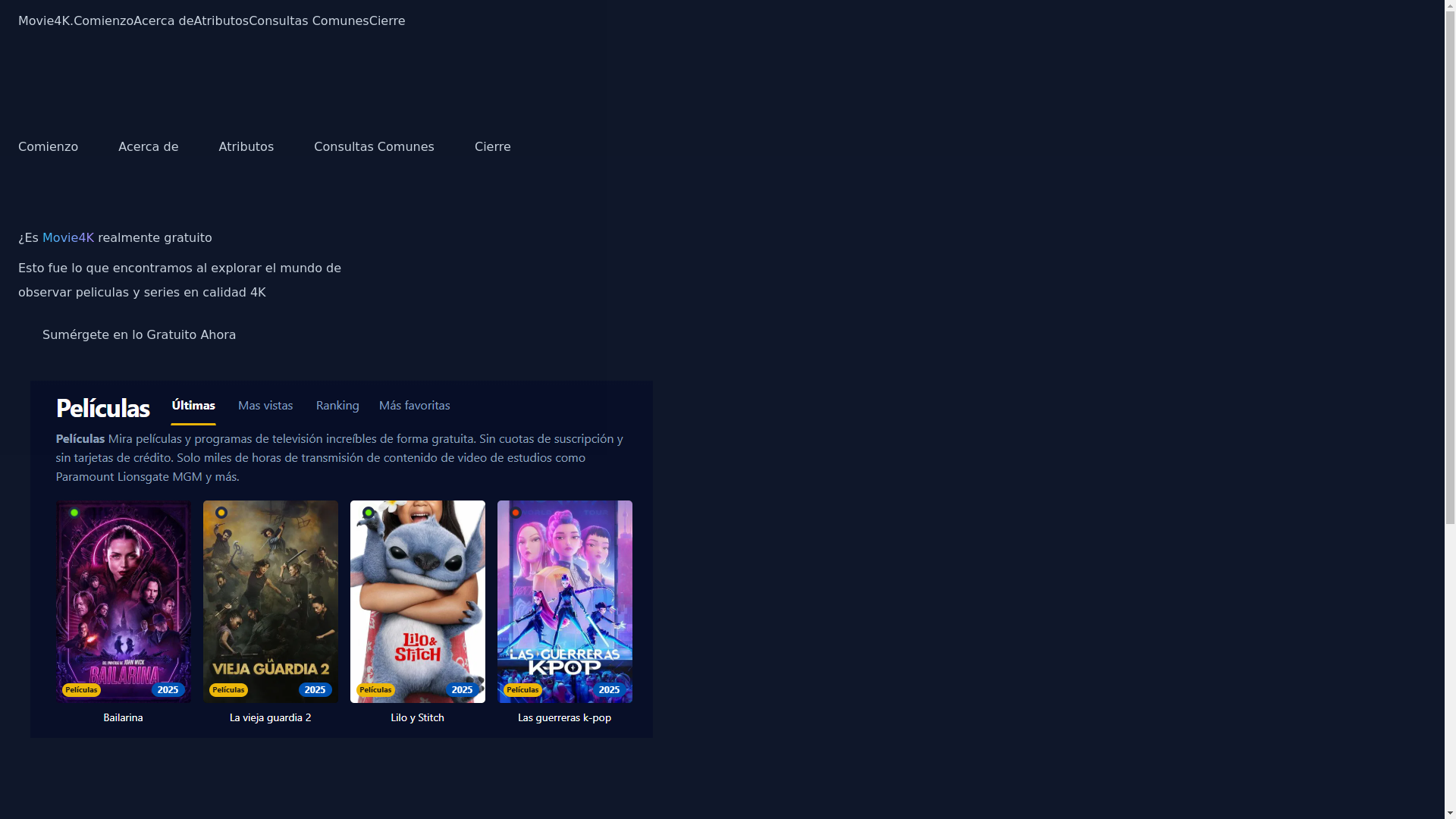 website screenshot of https://movie4k-dpky.pages.dev/