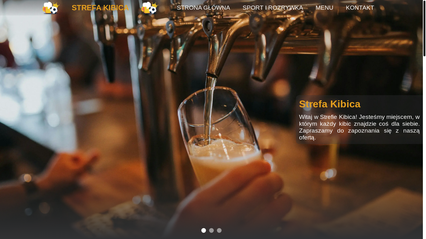 website screenshot of https://strefa-kibica.pages.dev/