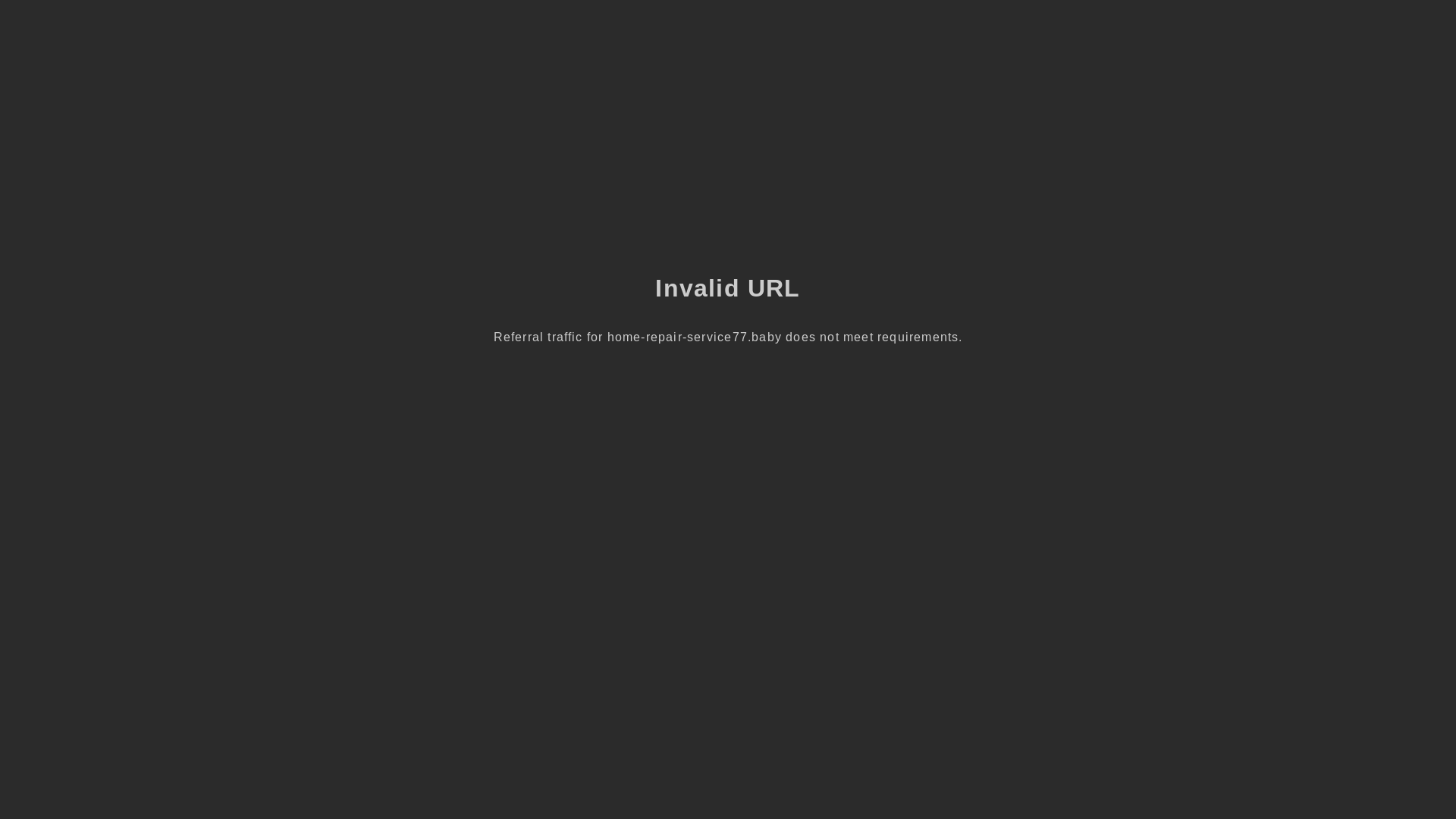 website screenshot of https://home-repair-service77.baby/
