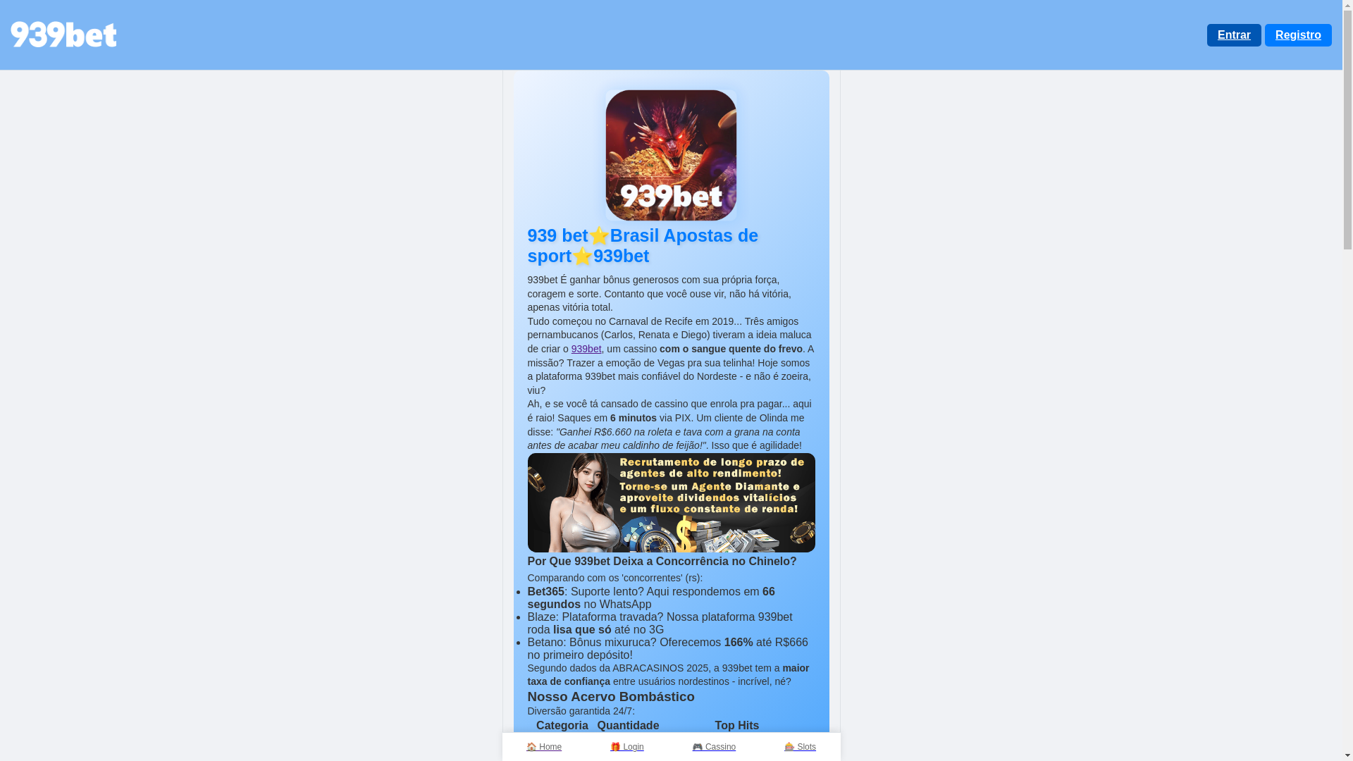 website screenshot of https://939bet-site.com/