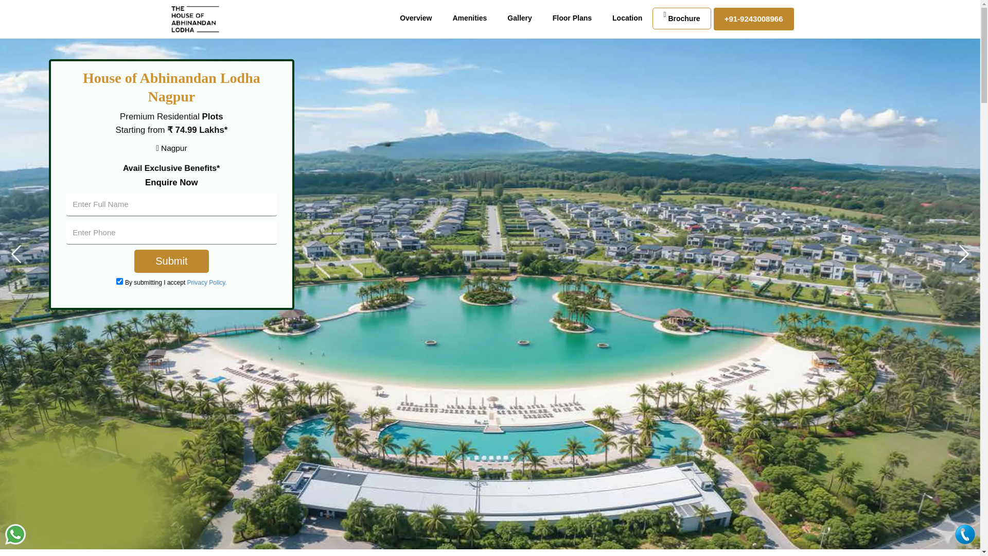 website screenshot of https://houseofabhinandannagpur.co.in/