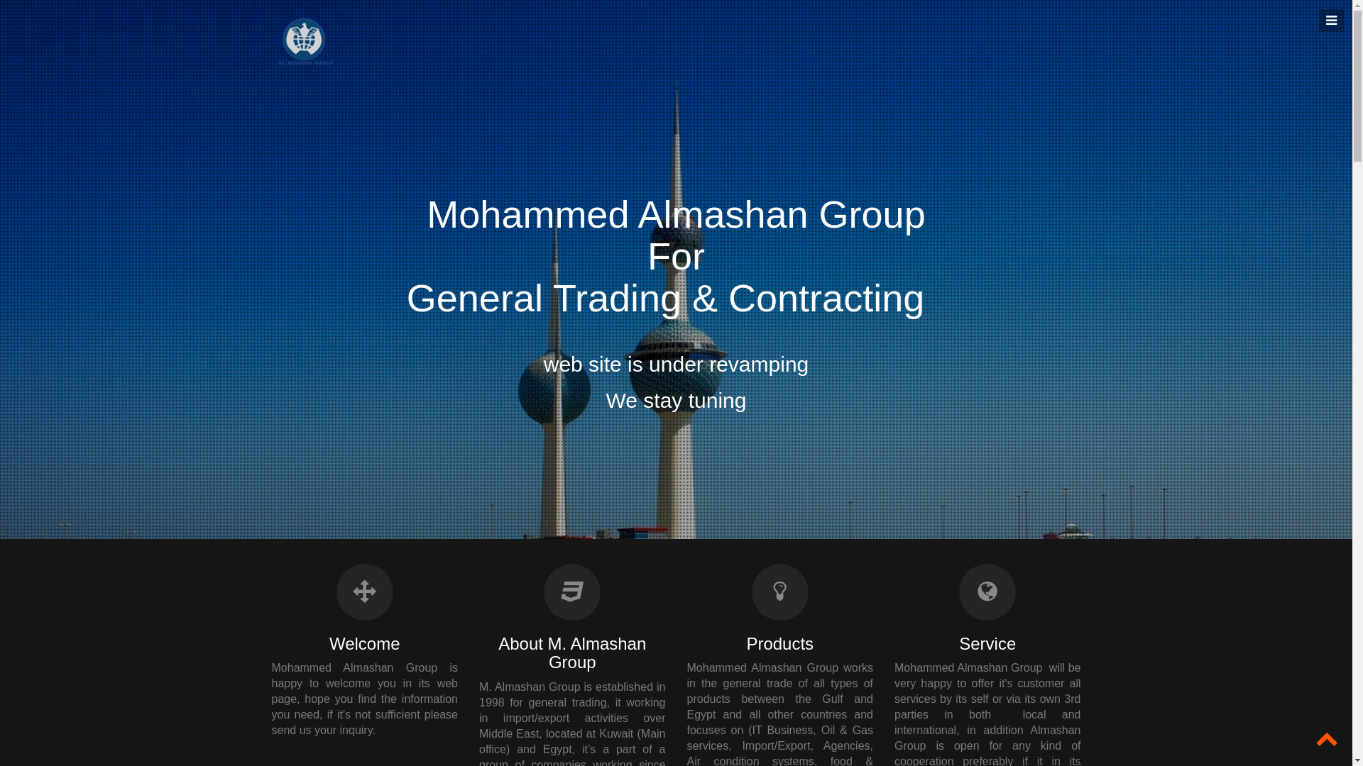 website screenshot of https://m-almashan.site/