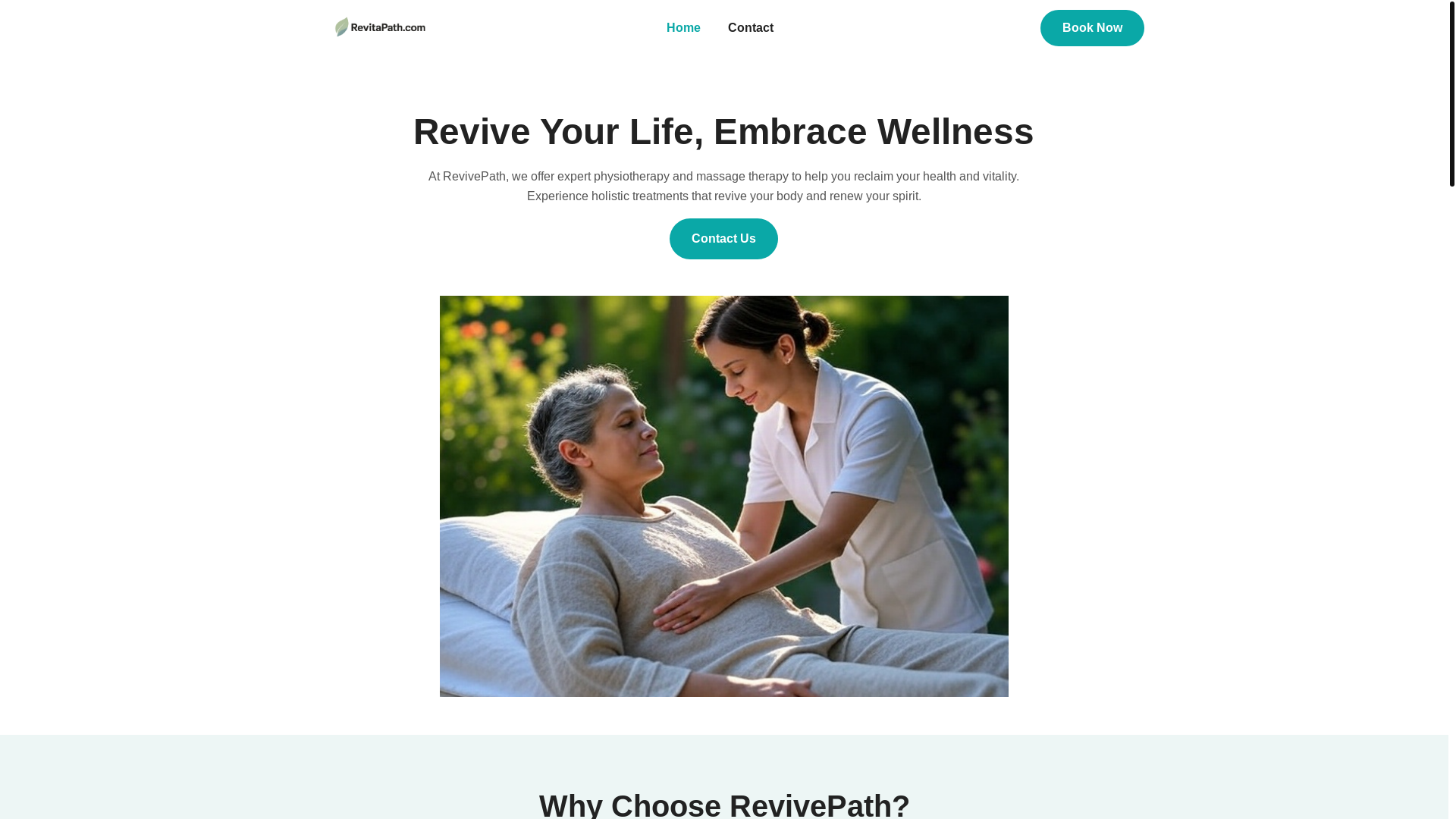 website screenshot of https://revitapath.pages.dev/