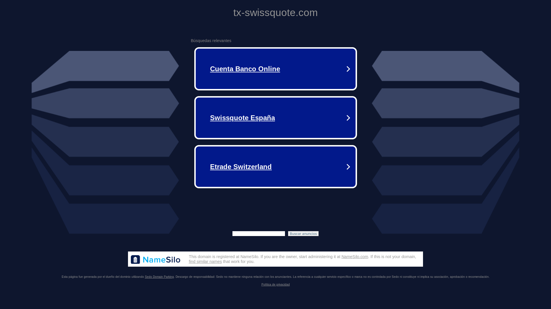 website screenshot of https://tx-swissquote.com/
