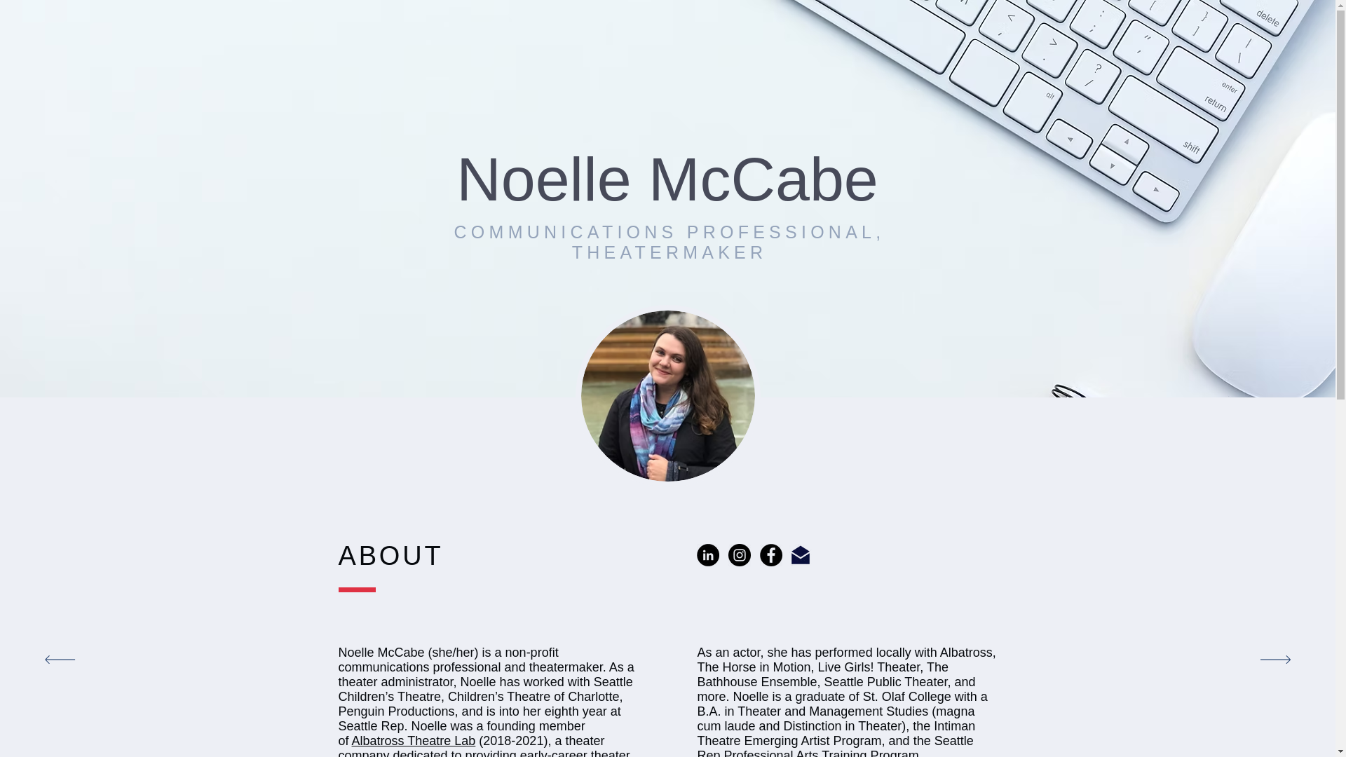 website screenshot of https://noellemc.com/